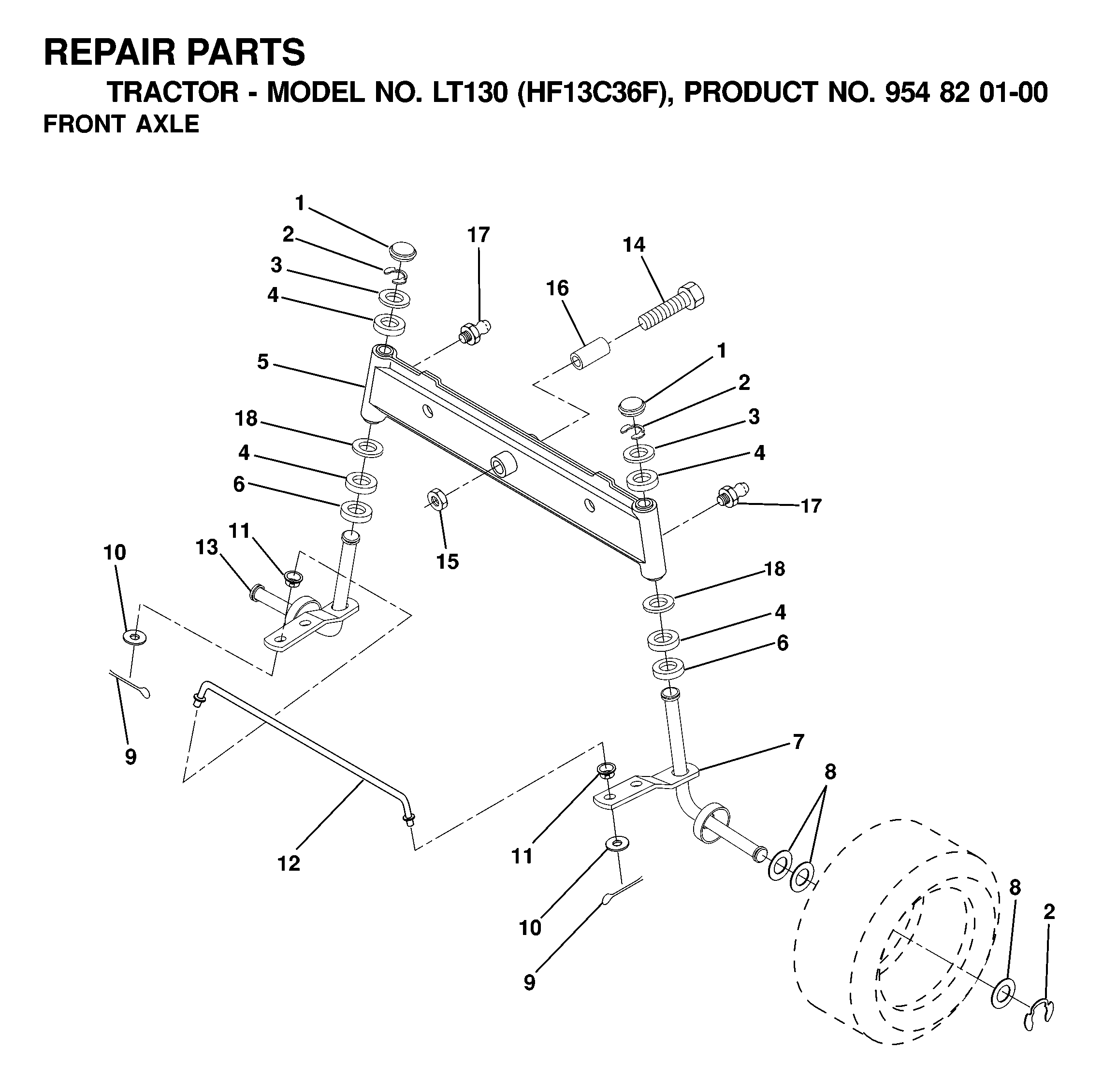 FRONT AXLE 