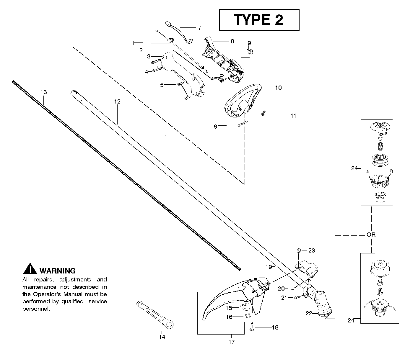 SHAFT & HANDLE