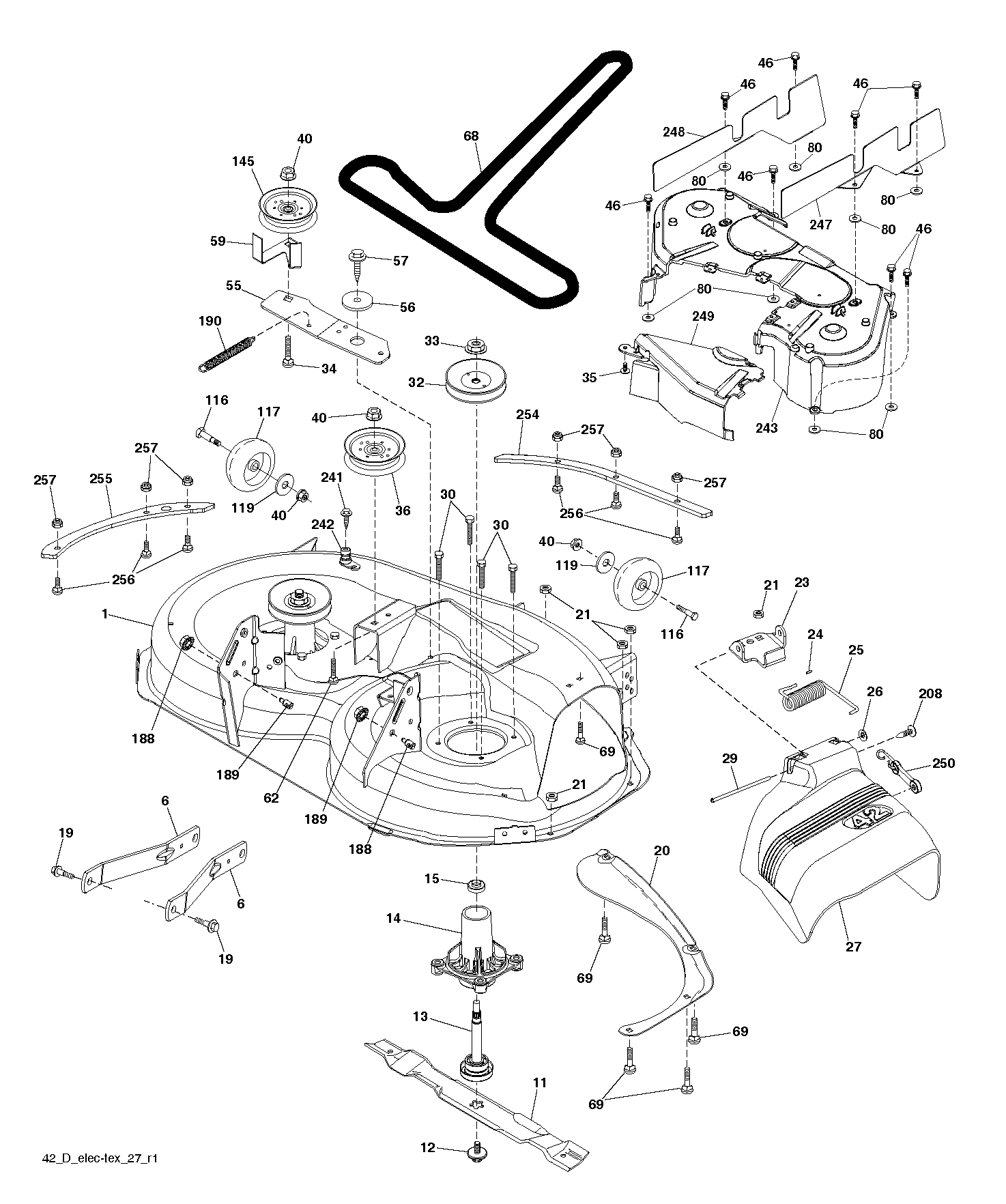 MOWER DECK / CUTTING DECK