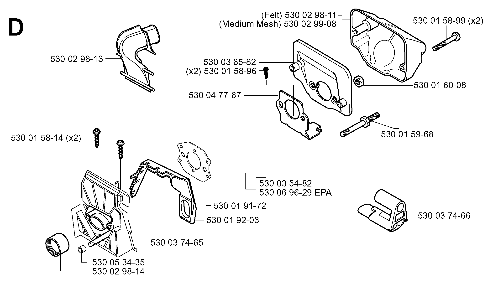 CARBURETOR & AIR FILTER