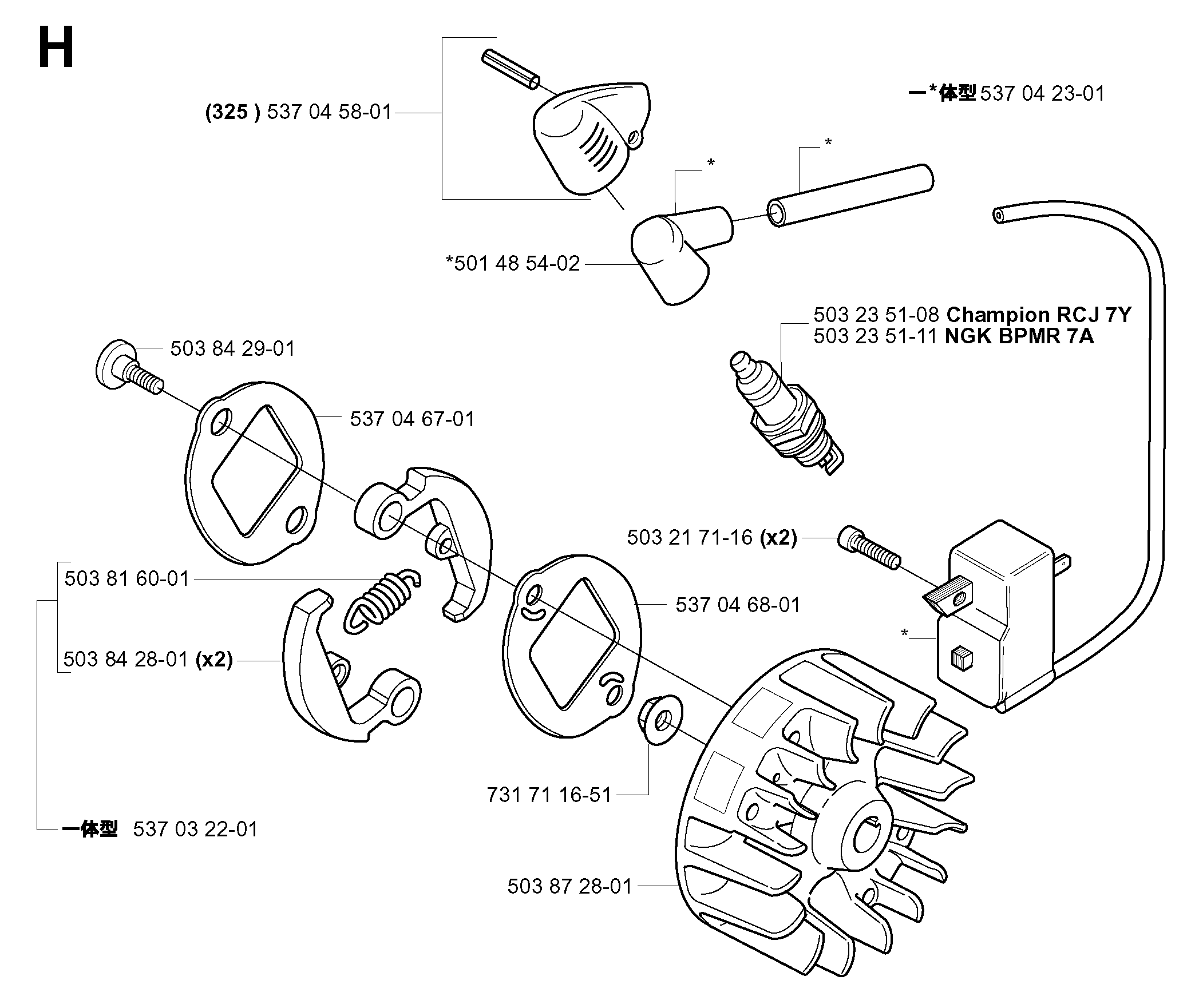 IGNITION SYSTEM & CLUTCH