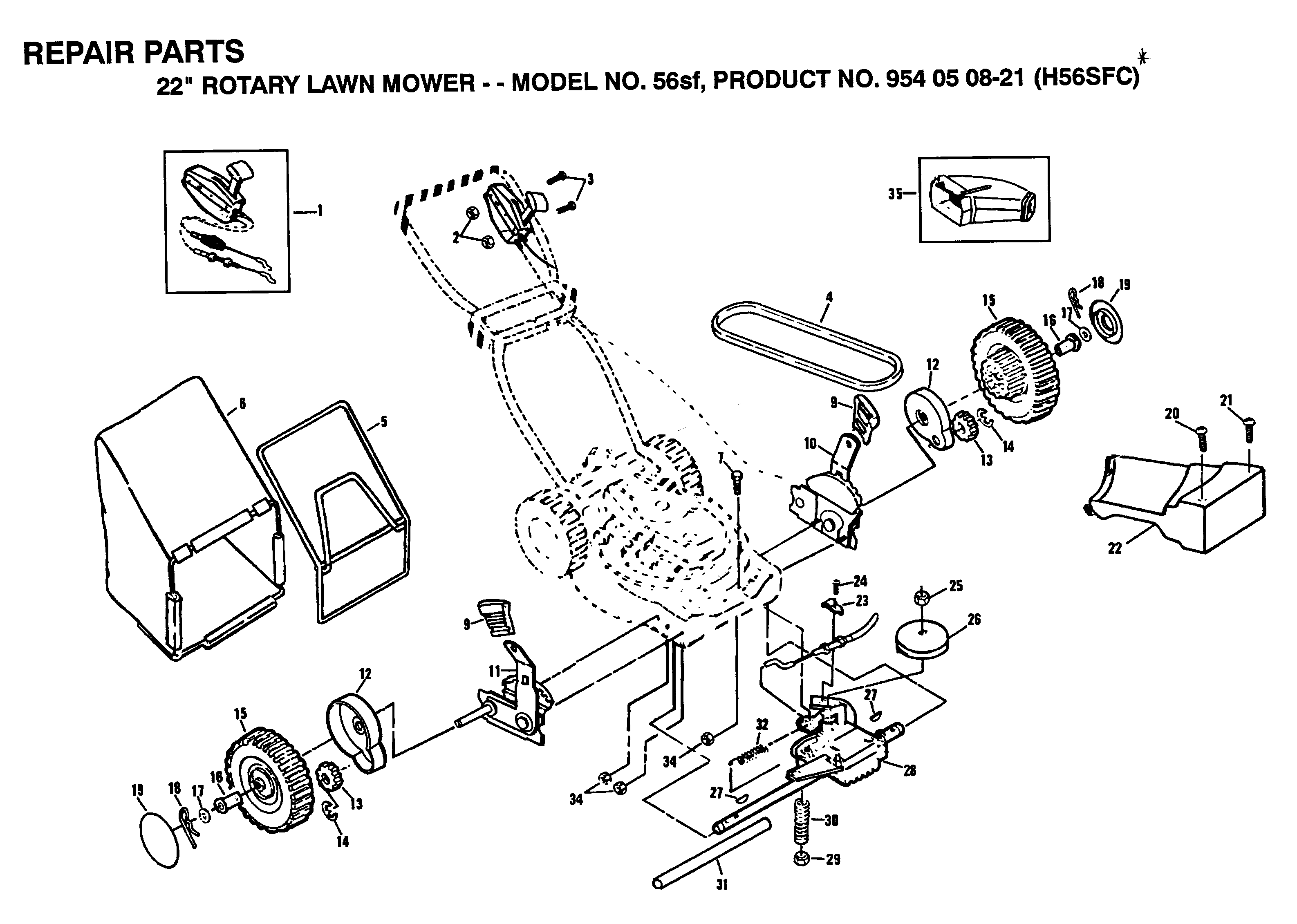 REPAIR PARTS