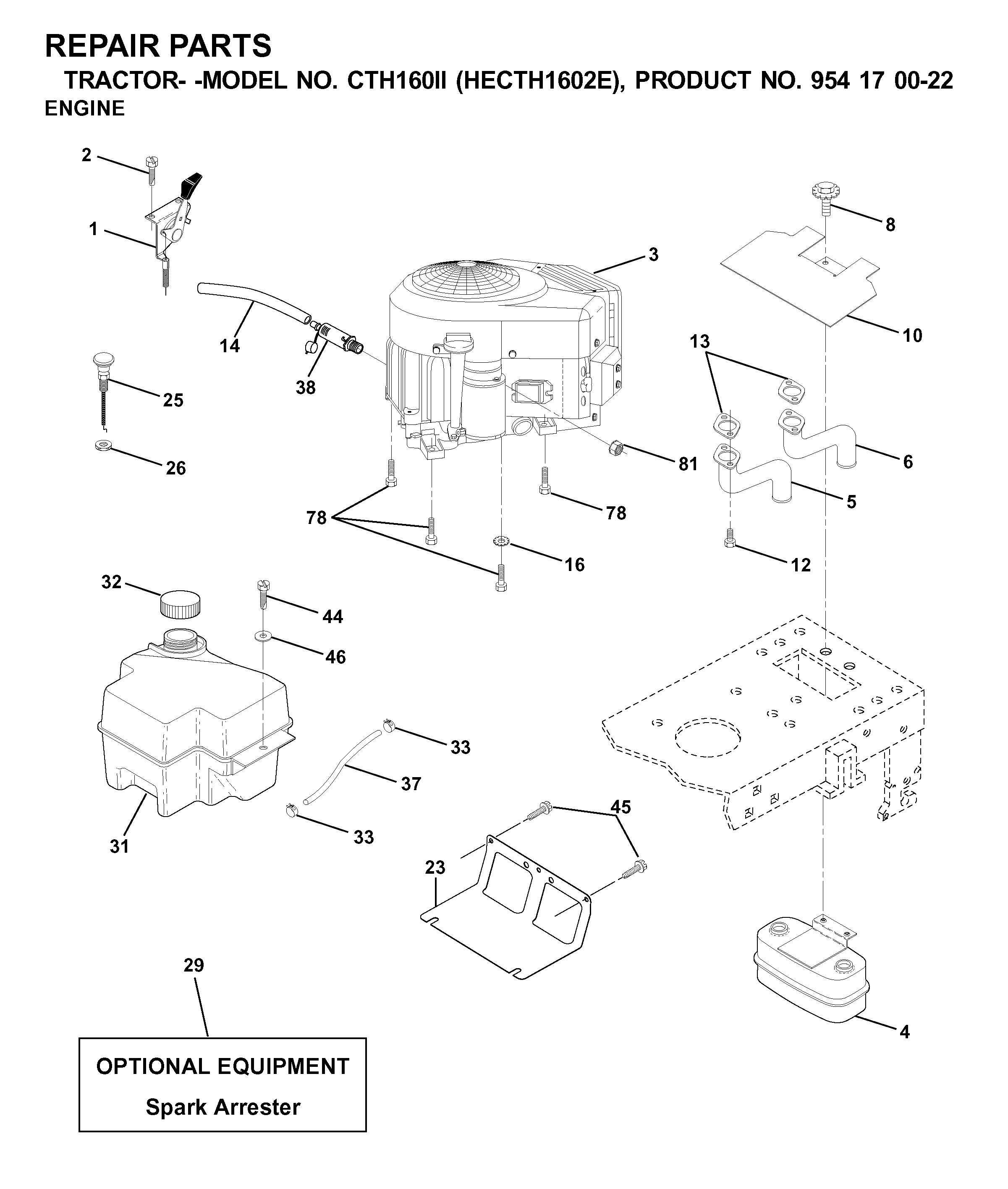 ENGINE & CUTTING EQUIPMENT