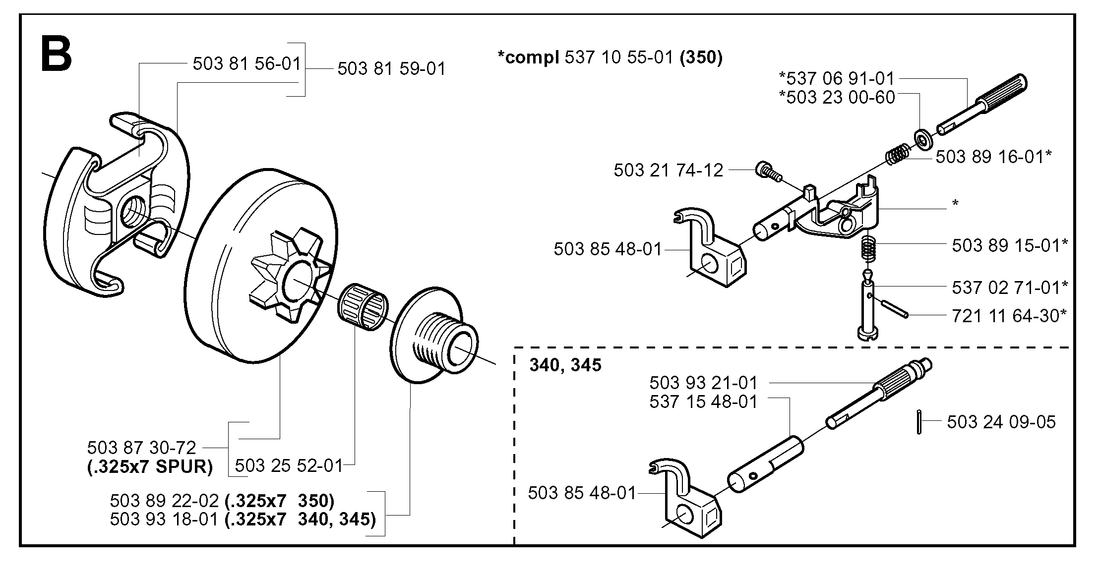 CLUTCH & OIL PUMP