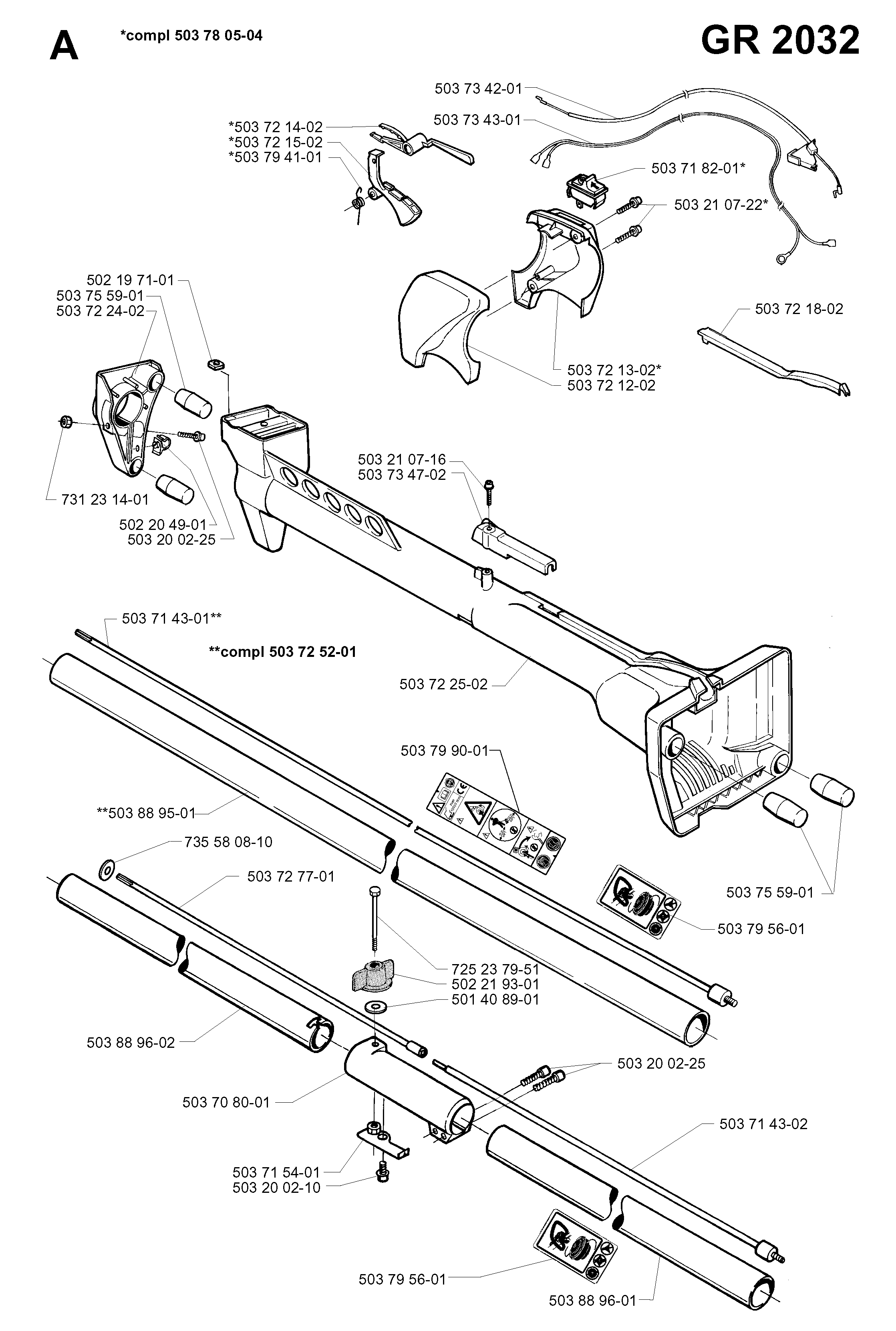 SHAFT & HANDLE