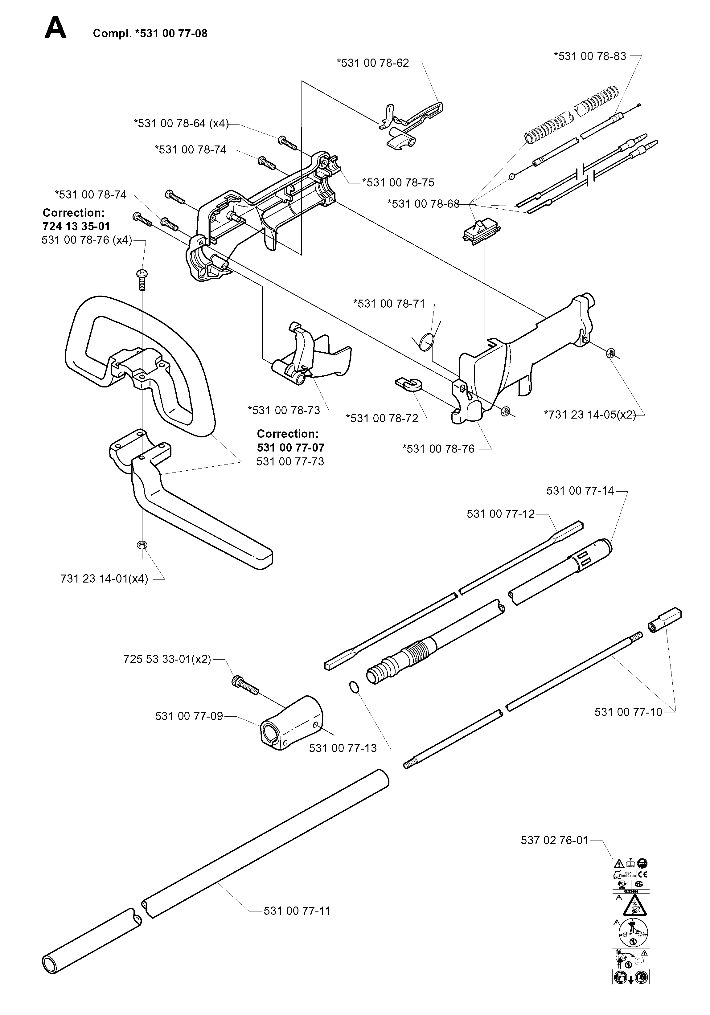 SHAFT & HANDLE