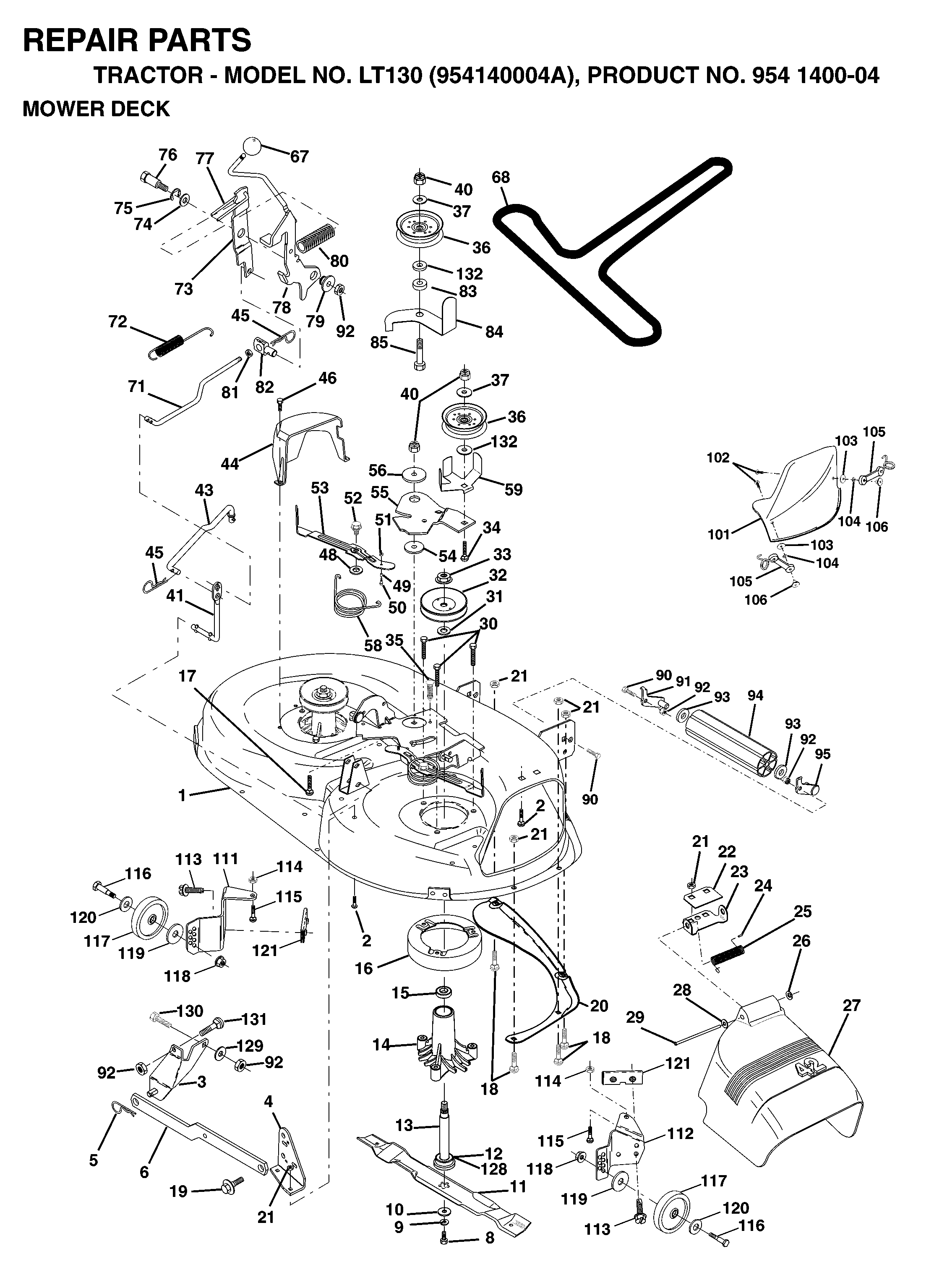 MOWER DECK / CUTTING DECK