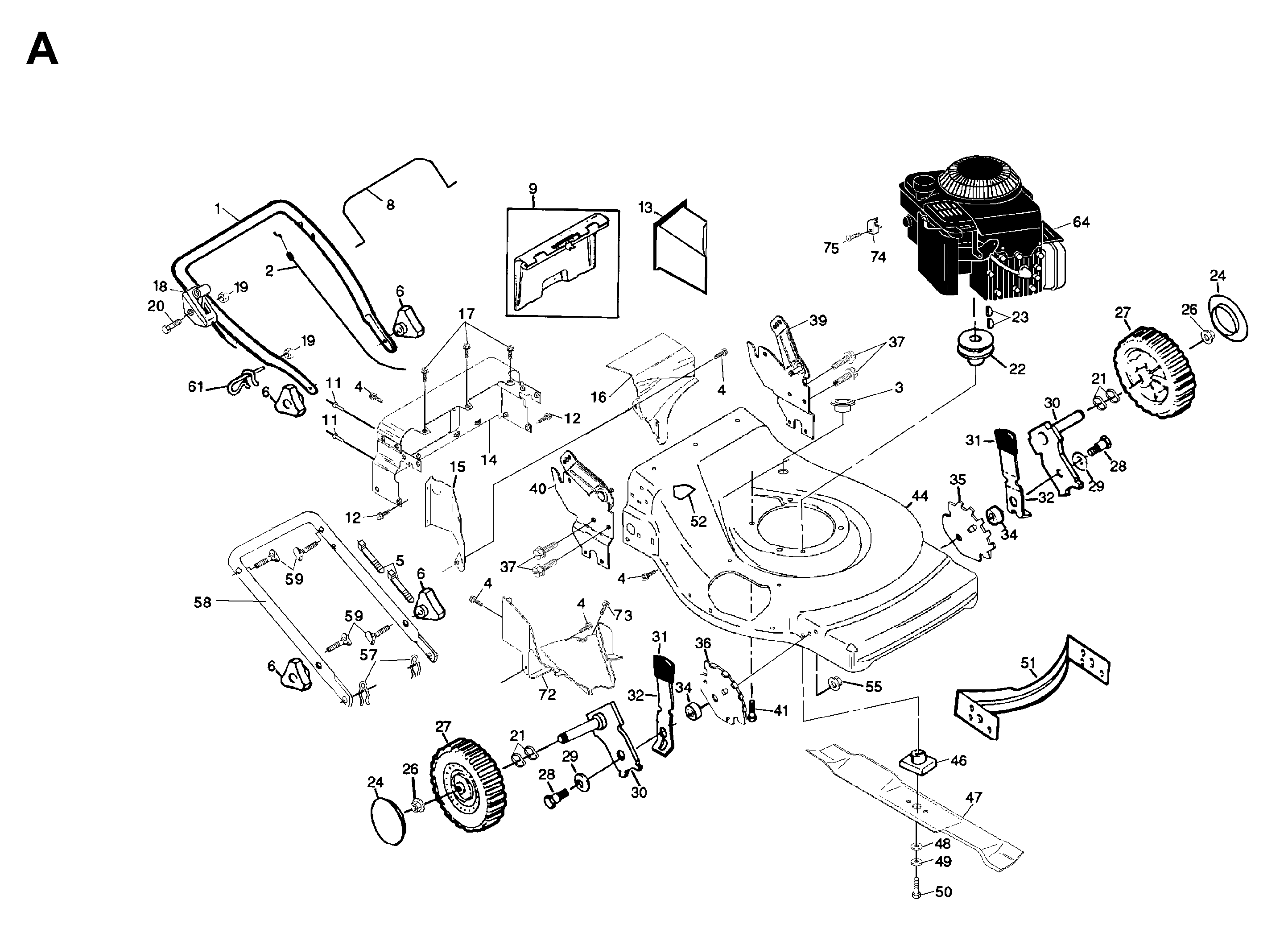 MOWER DECK / CUTTING DECK