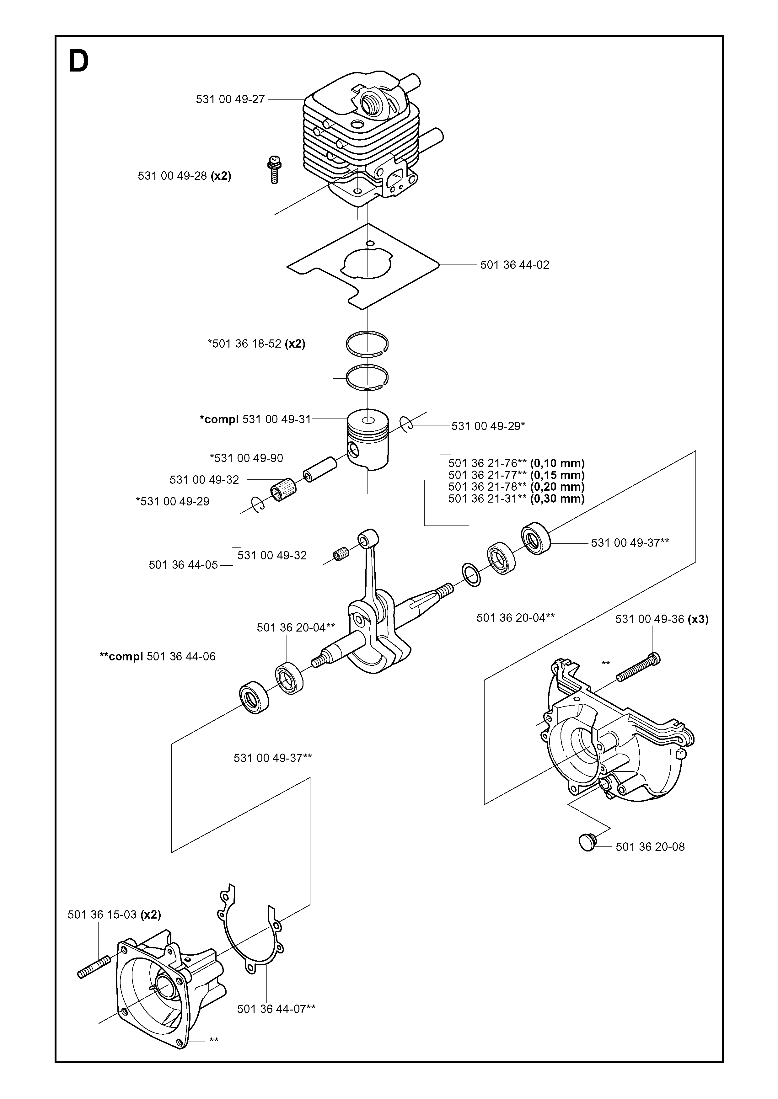 PISTON & CRANKSHAFT