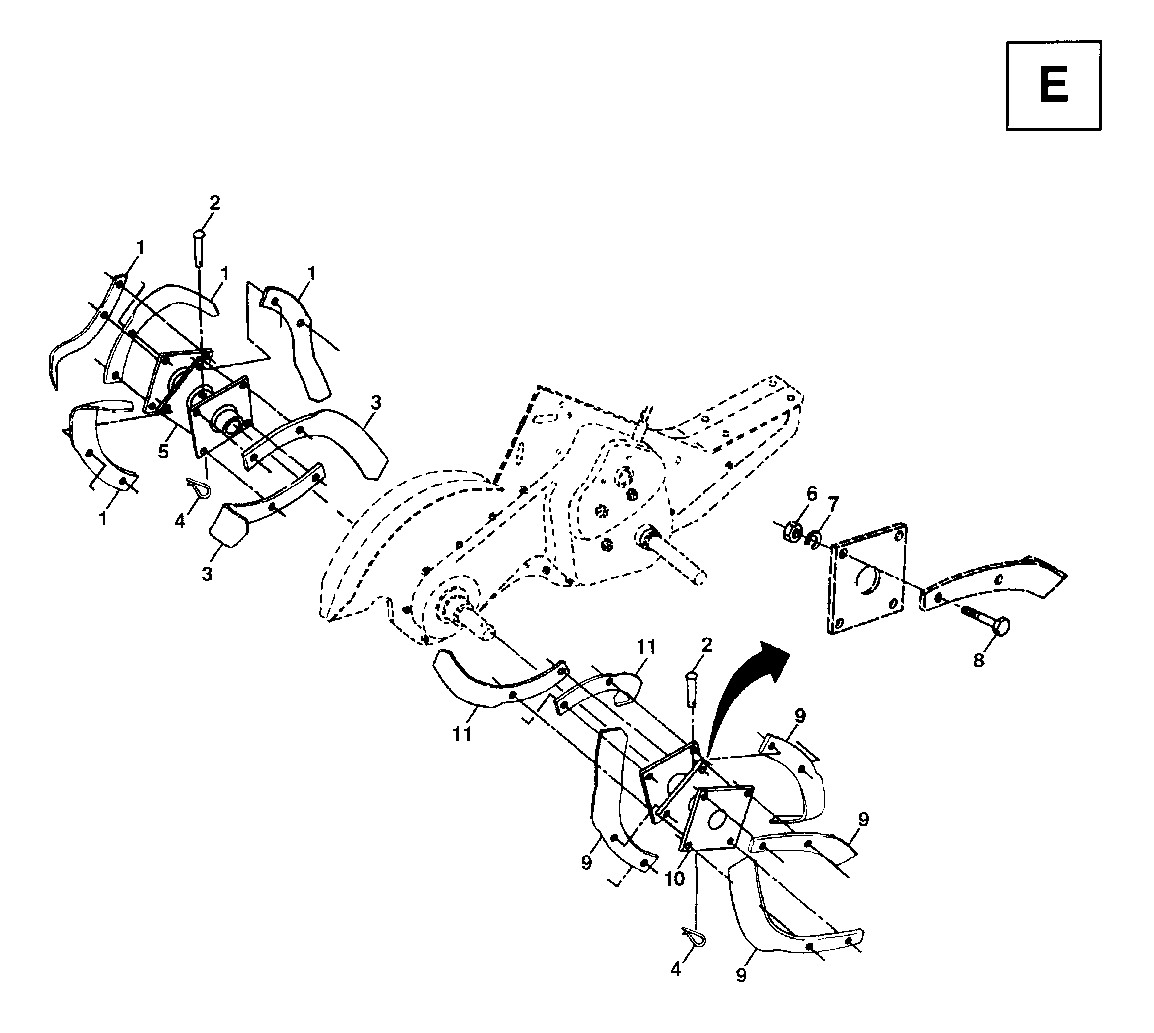 TINE ASSEMBLY