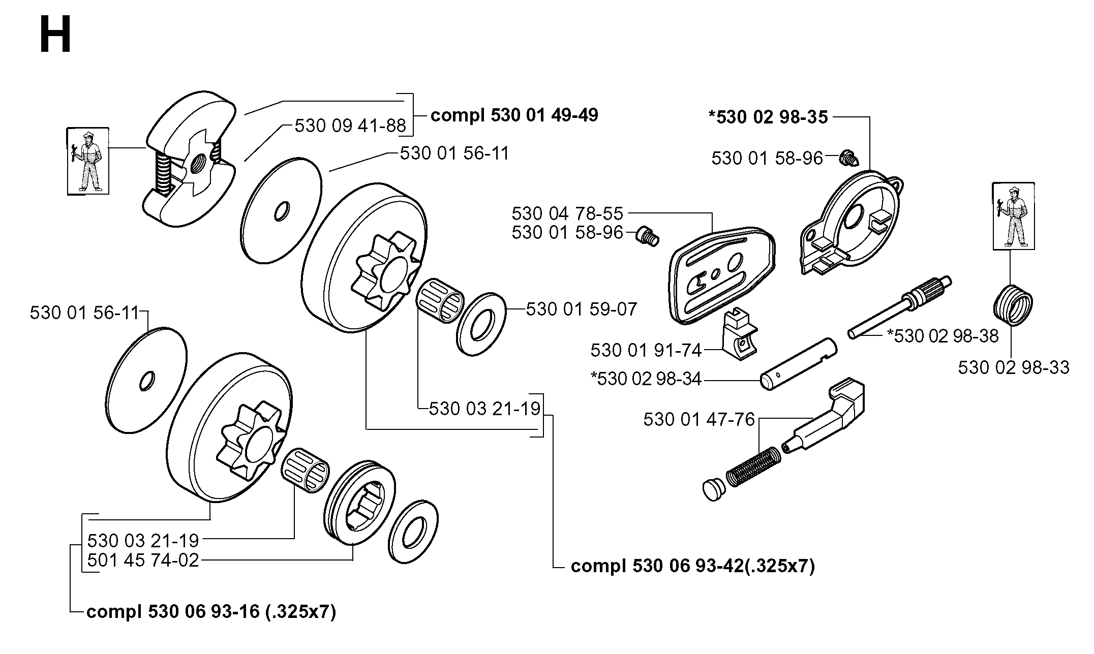 CLUTCH & OIL PUMP