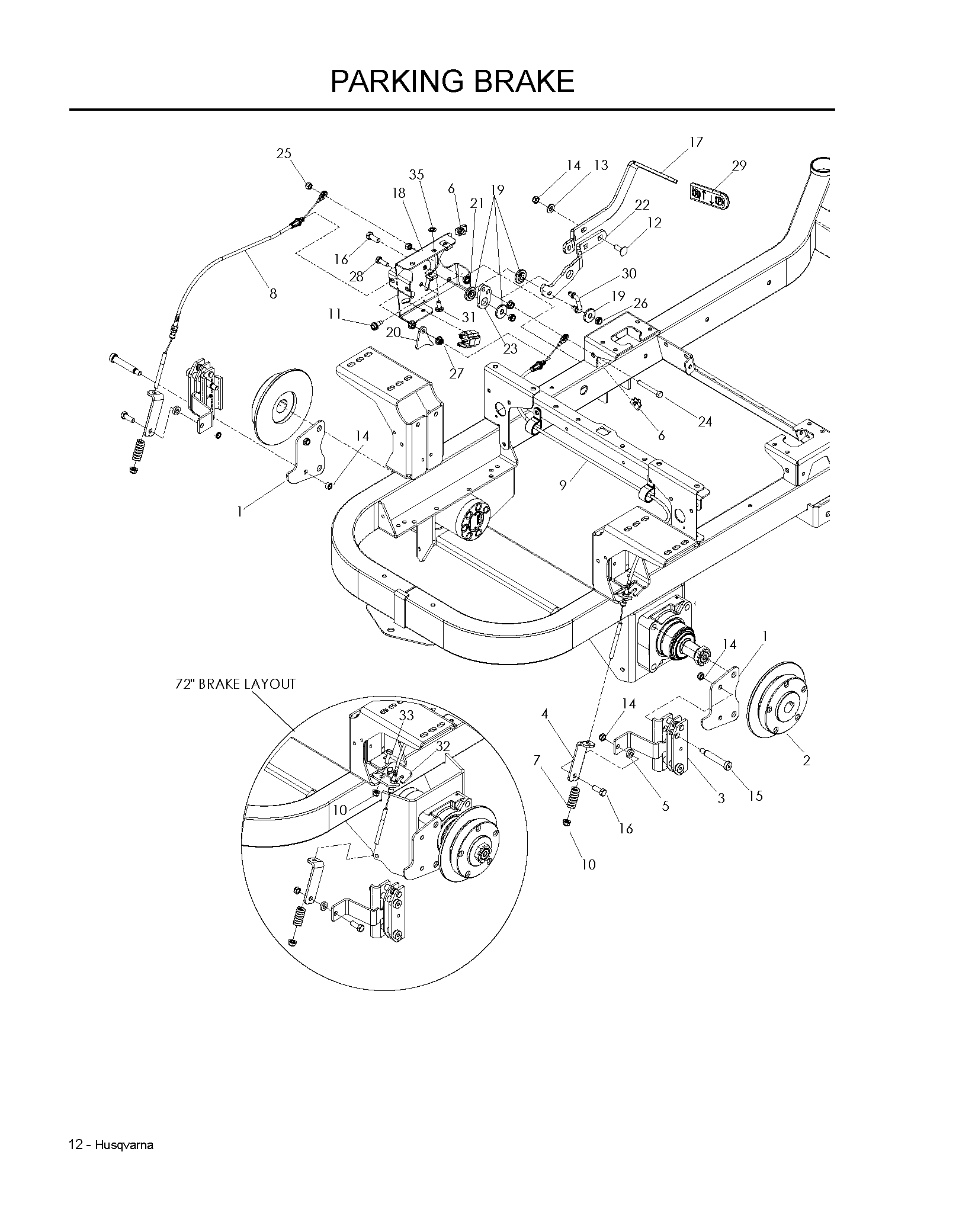 PARKING BRAKE
