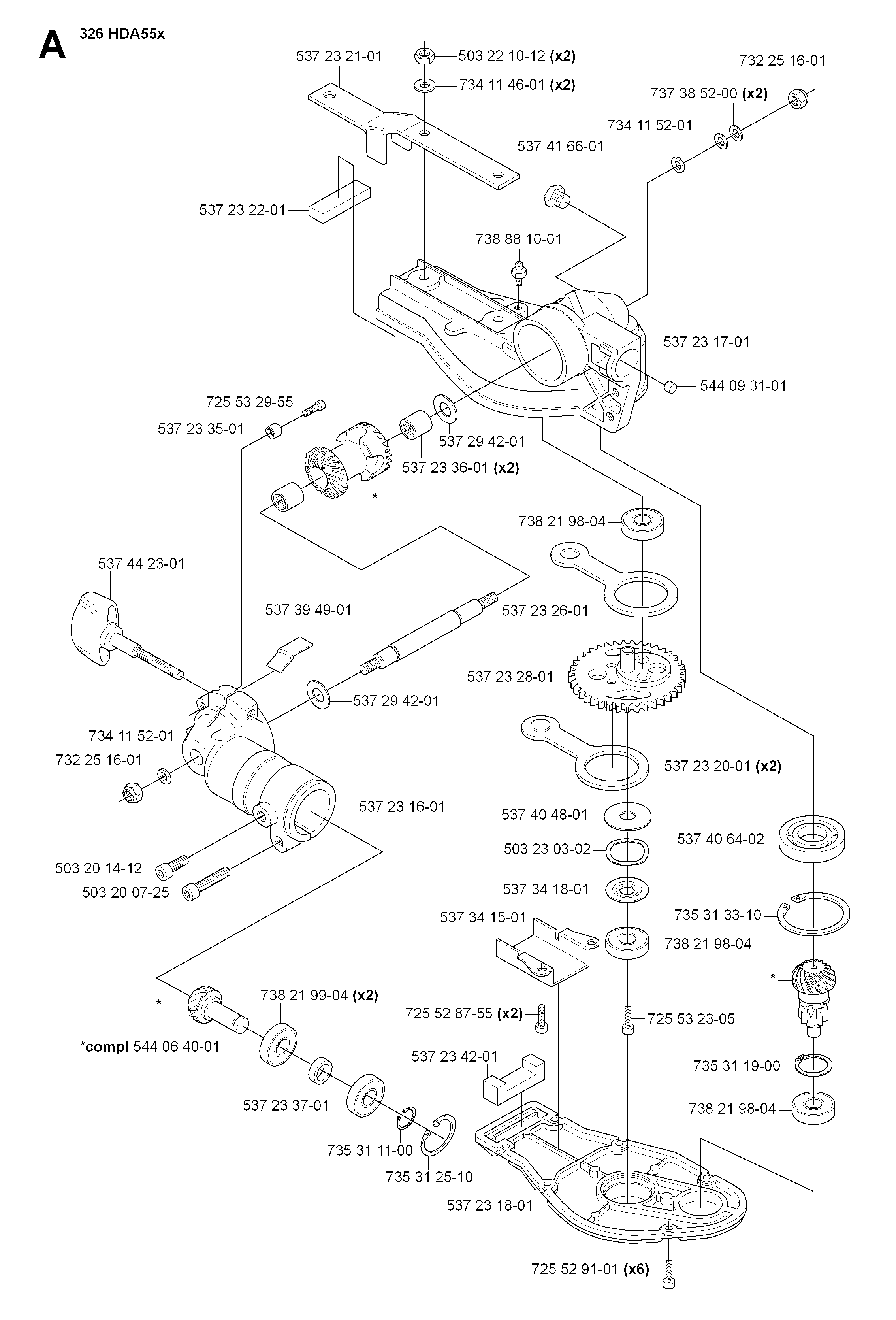 GEAR HOUSING  