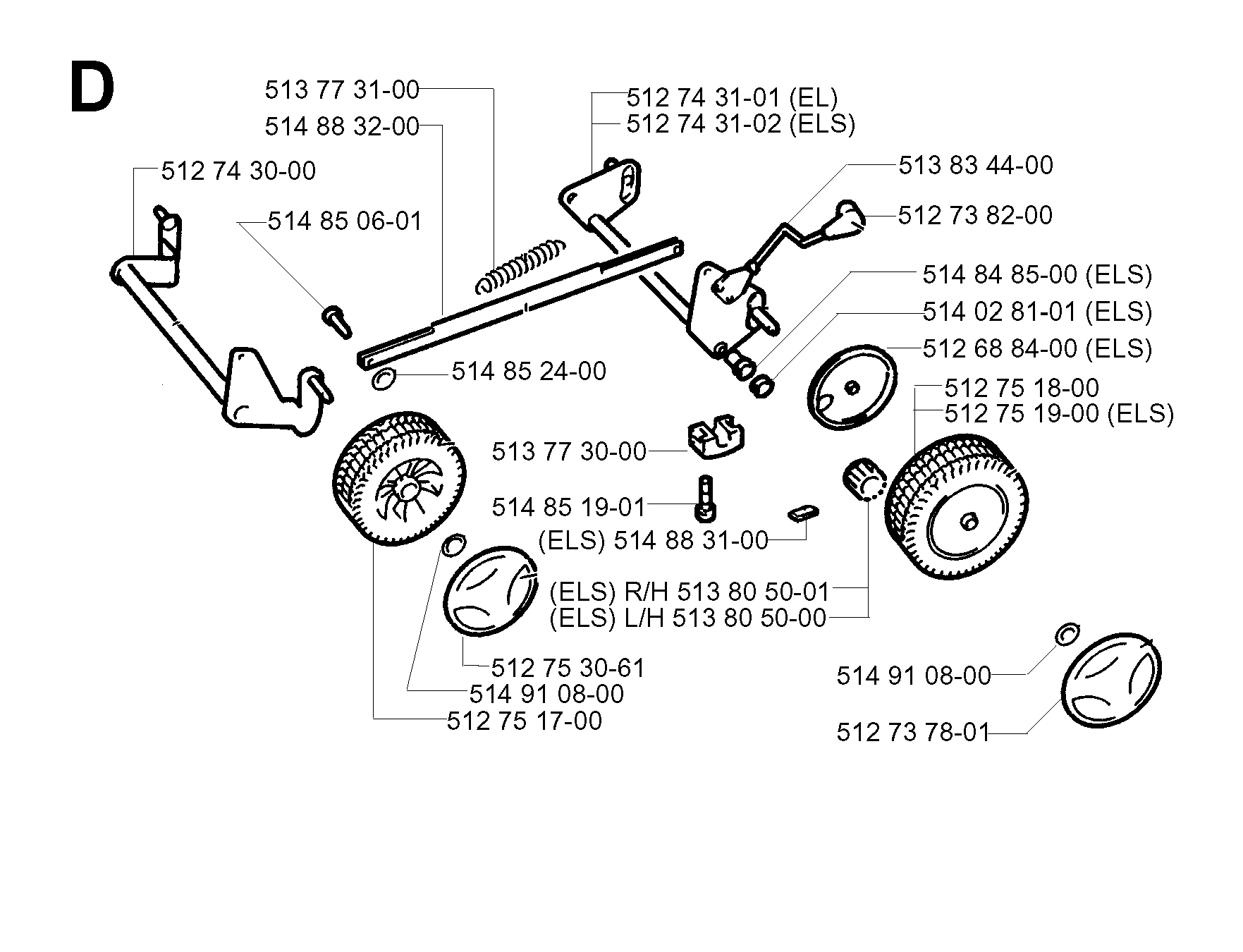 WHEEL & DEPTH STAKE ASSEMBLY
