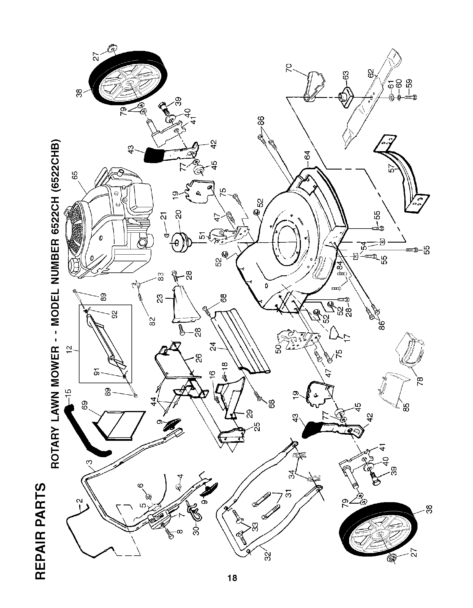 REPAIR PARTS