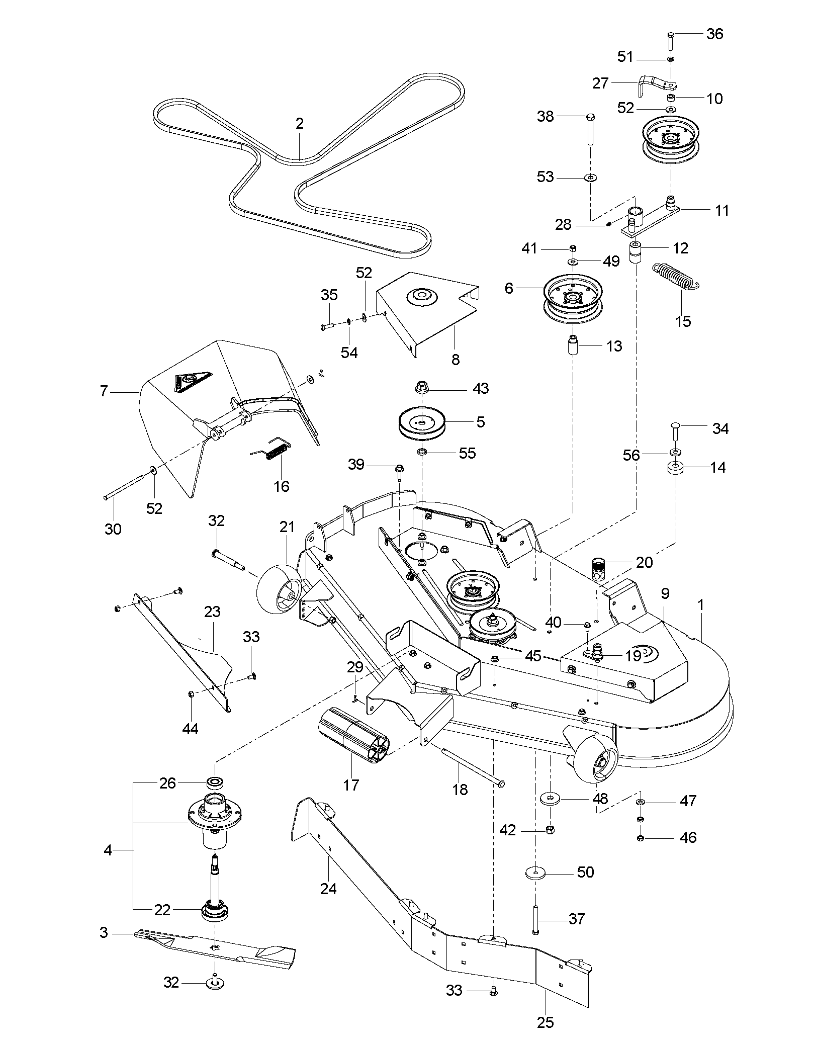 MOWER DECK / CUTTING DECK