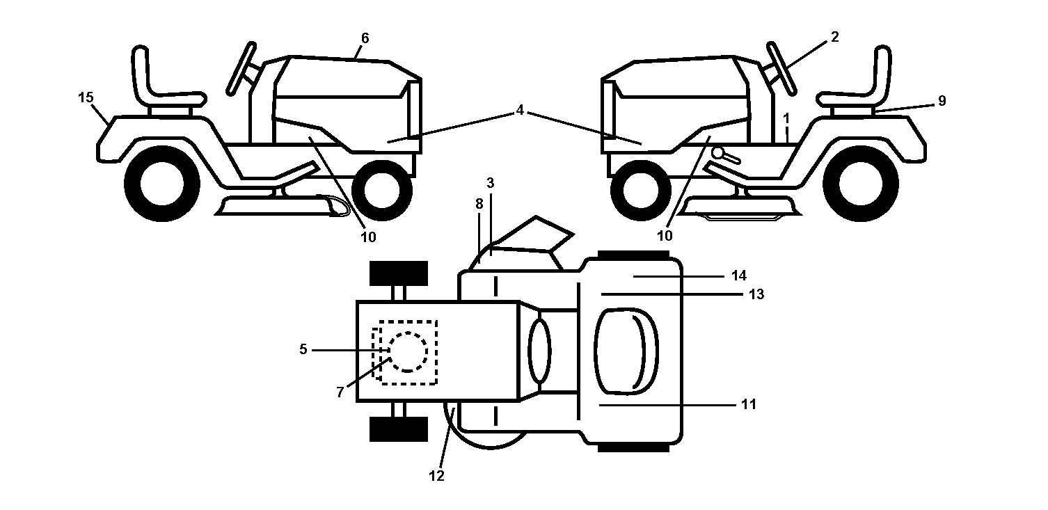 MOWER LIFT LEVER