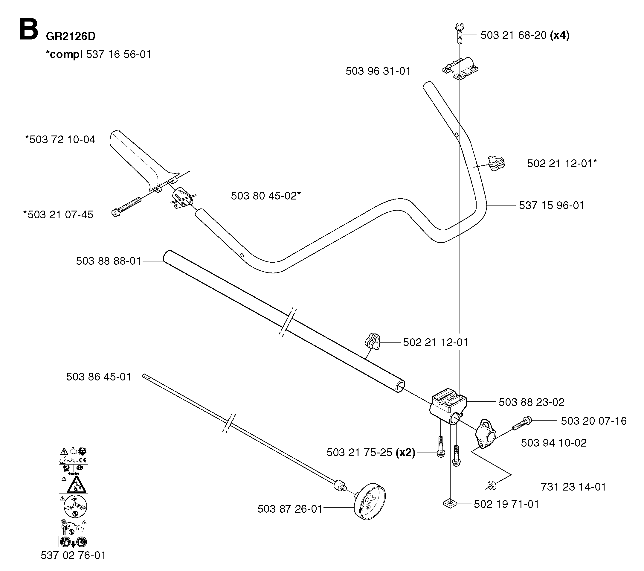 SHAFT & HANDLE