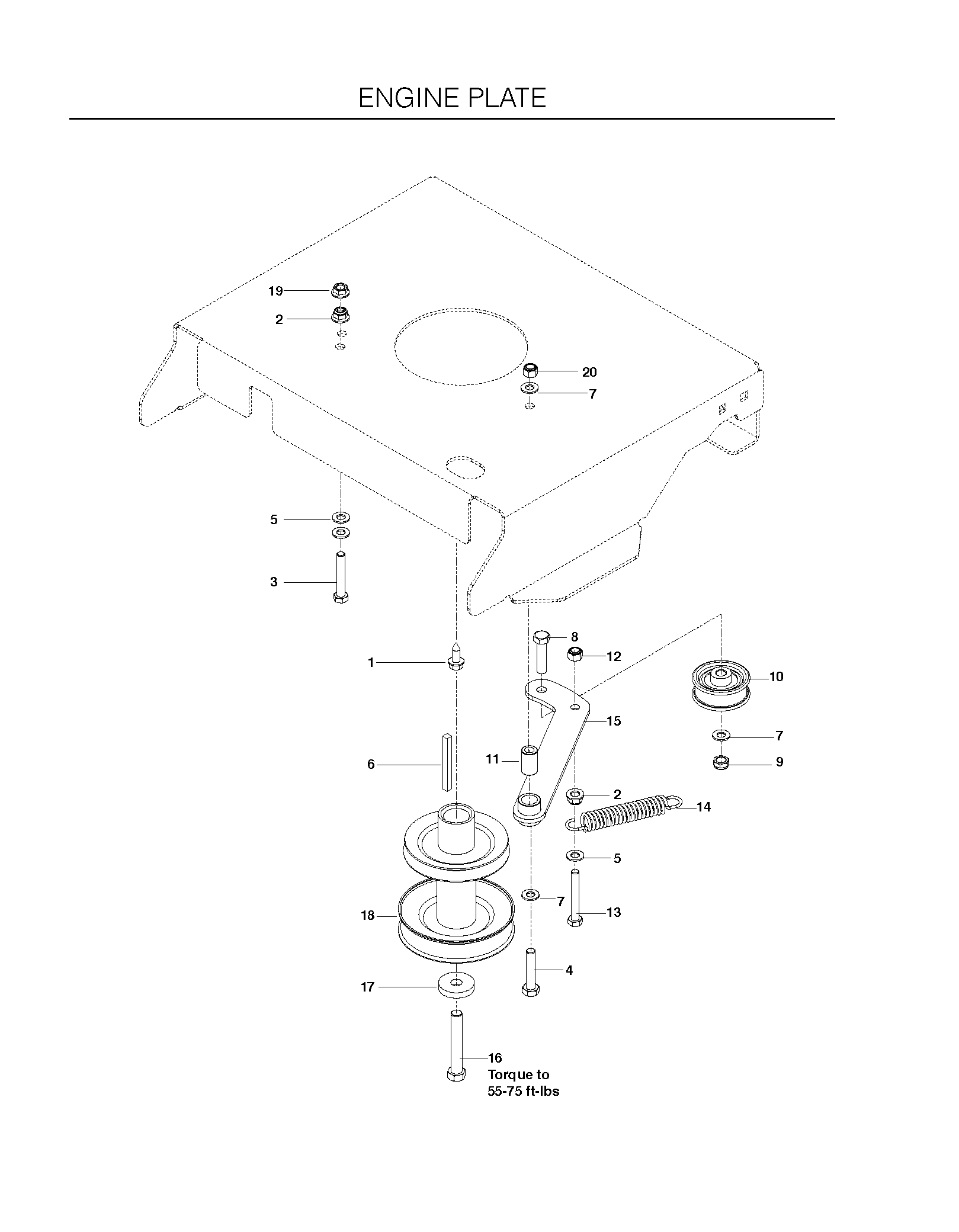 ENGINE PLATE