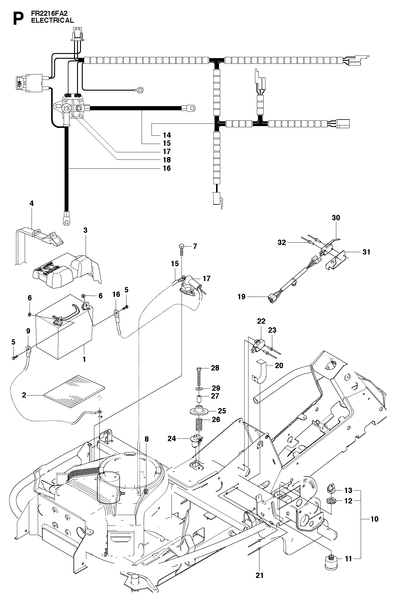 MOWER DECK / CUTTING DECK