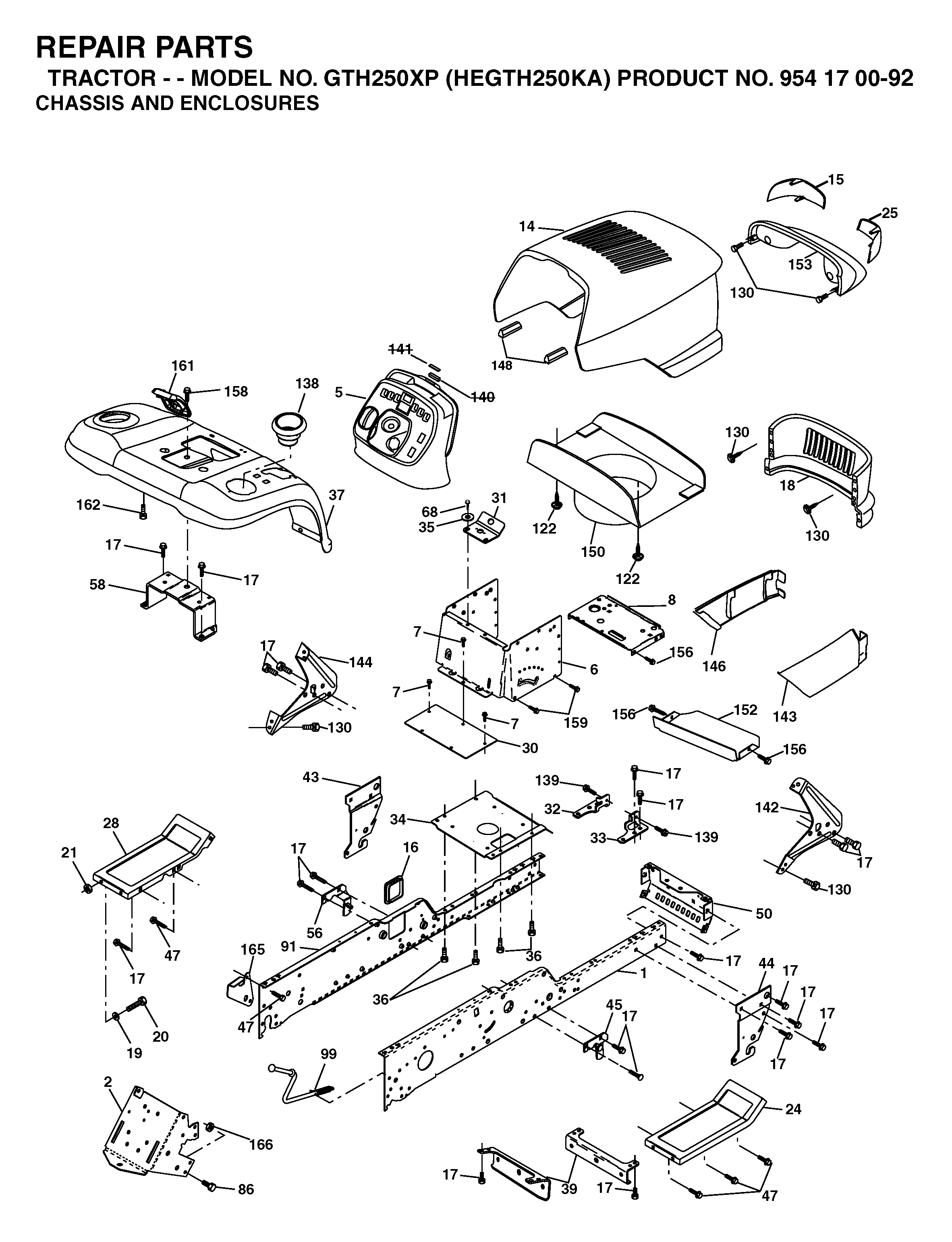 MOWER DECK / CUTTING DECK