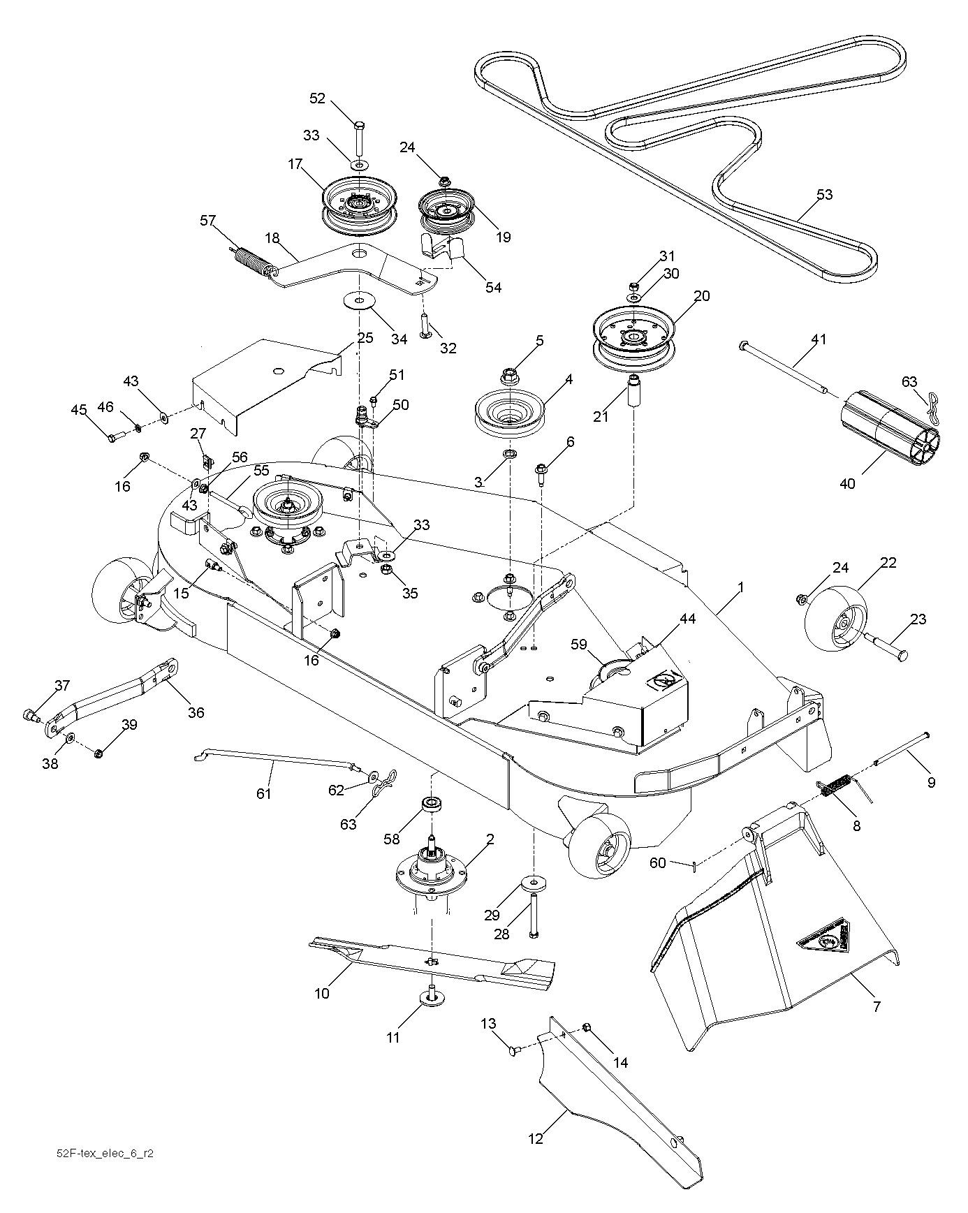 MOWER DECK / CUTTING DECK