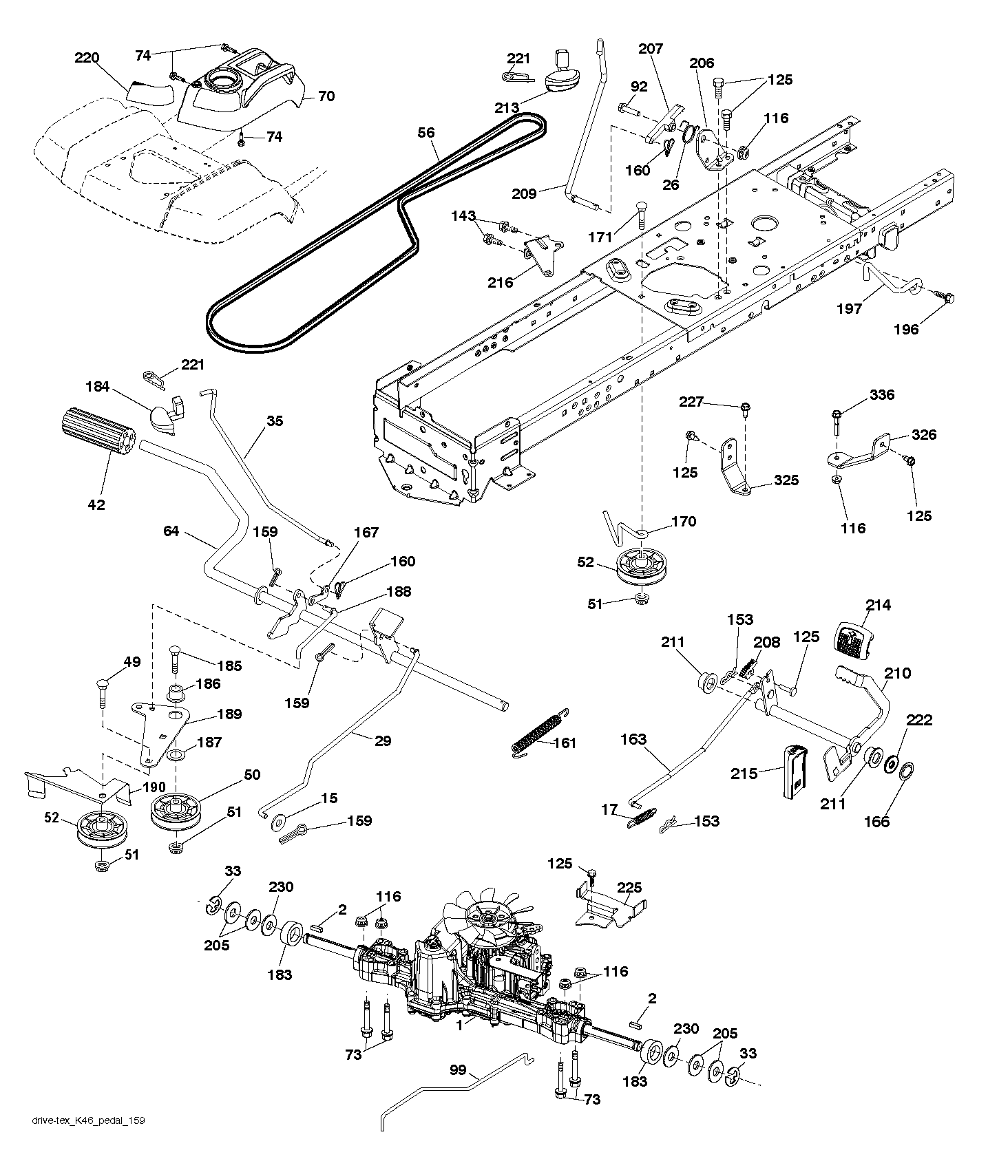 MOWER LIFT / DECK LIFT