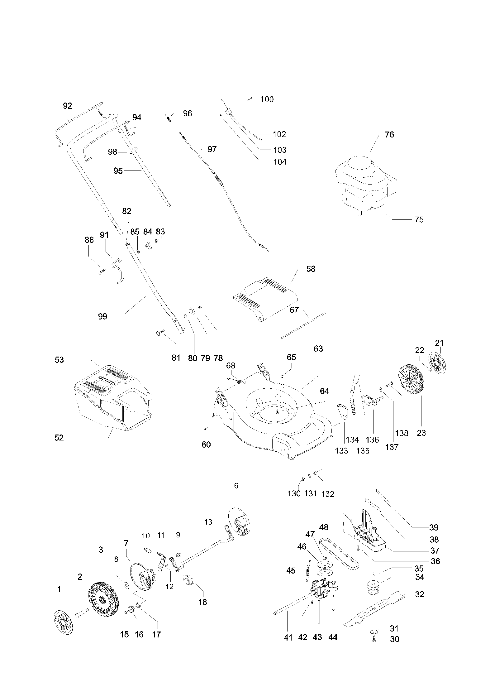 MOWER DECK / CUTTING DECK