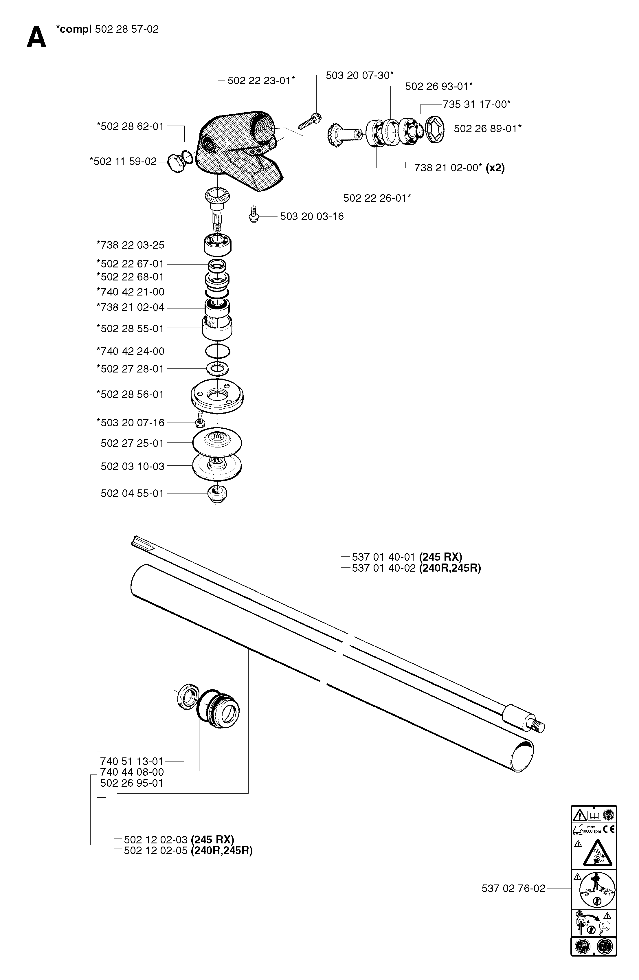 BEVEL GEAR & SHAFT