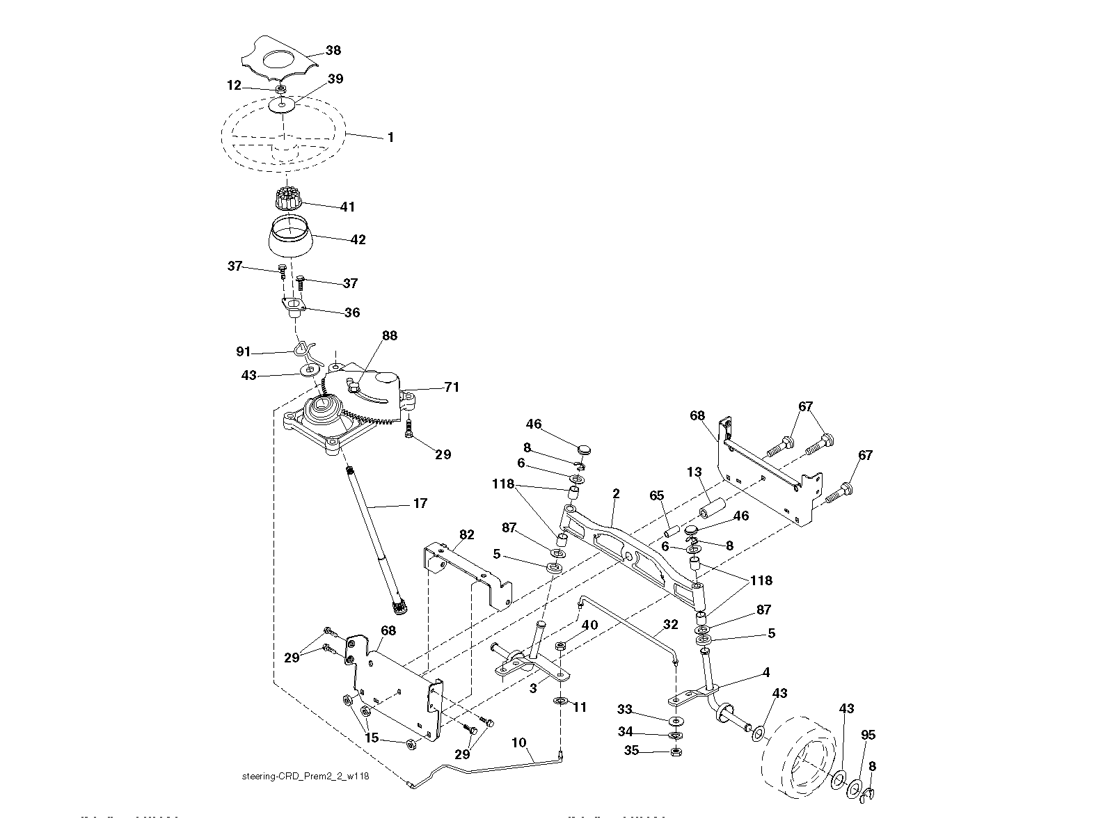 MOWER LIFT / DECK LIFT