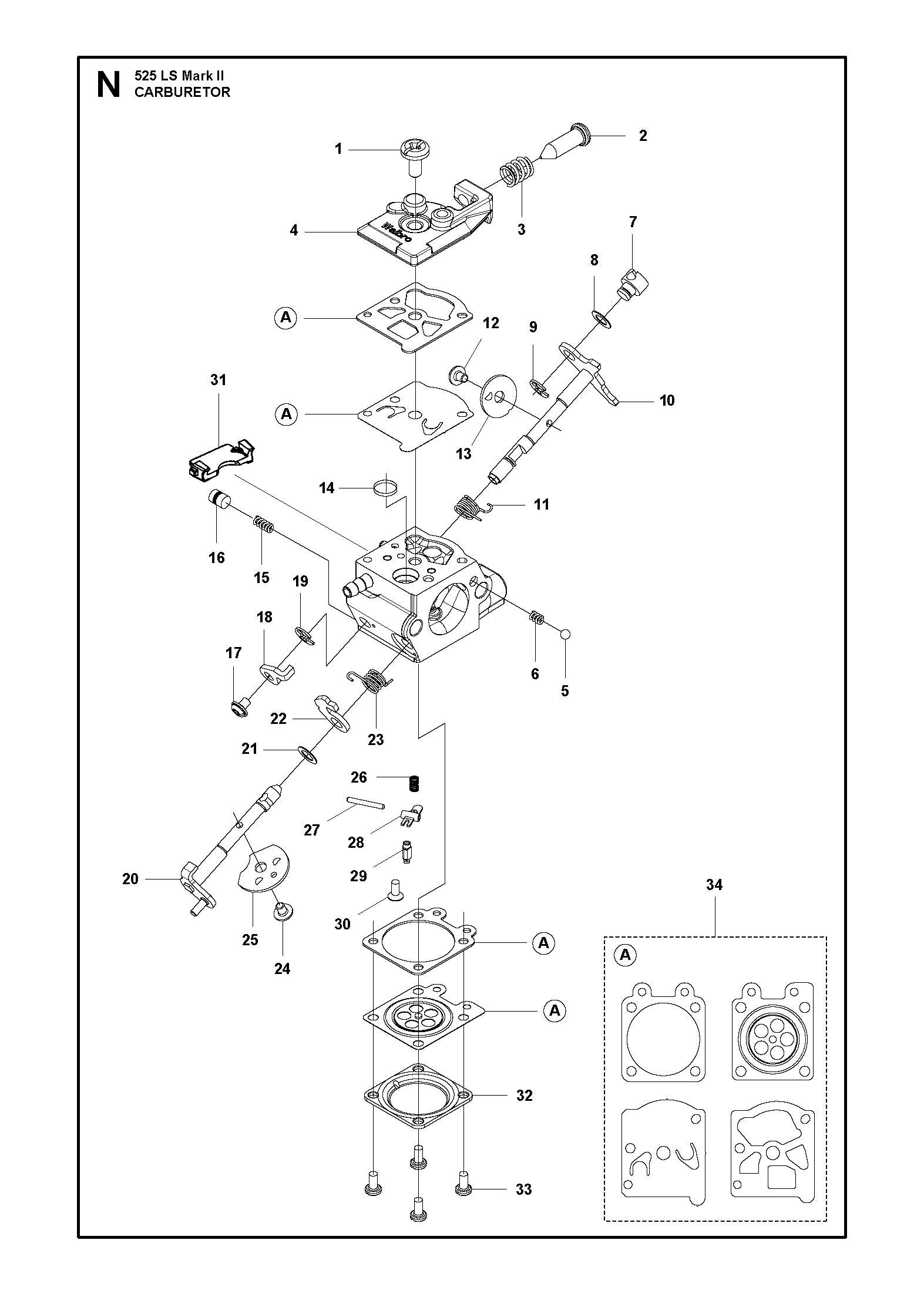 MOWER LIFT / DECK LIFT
