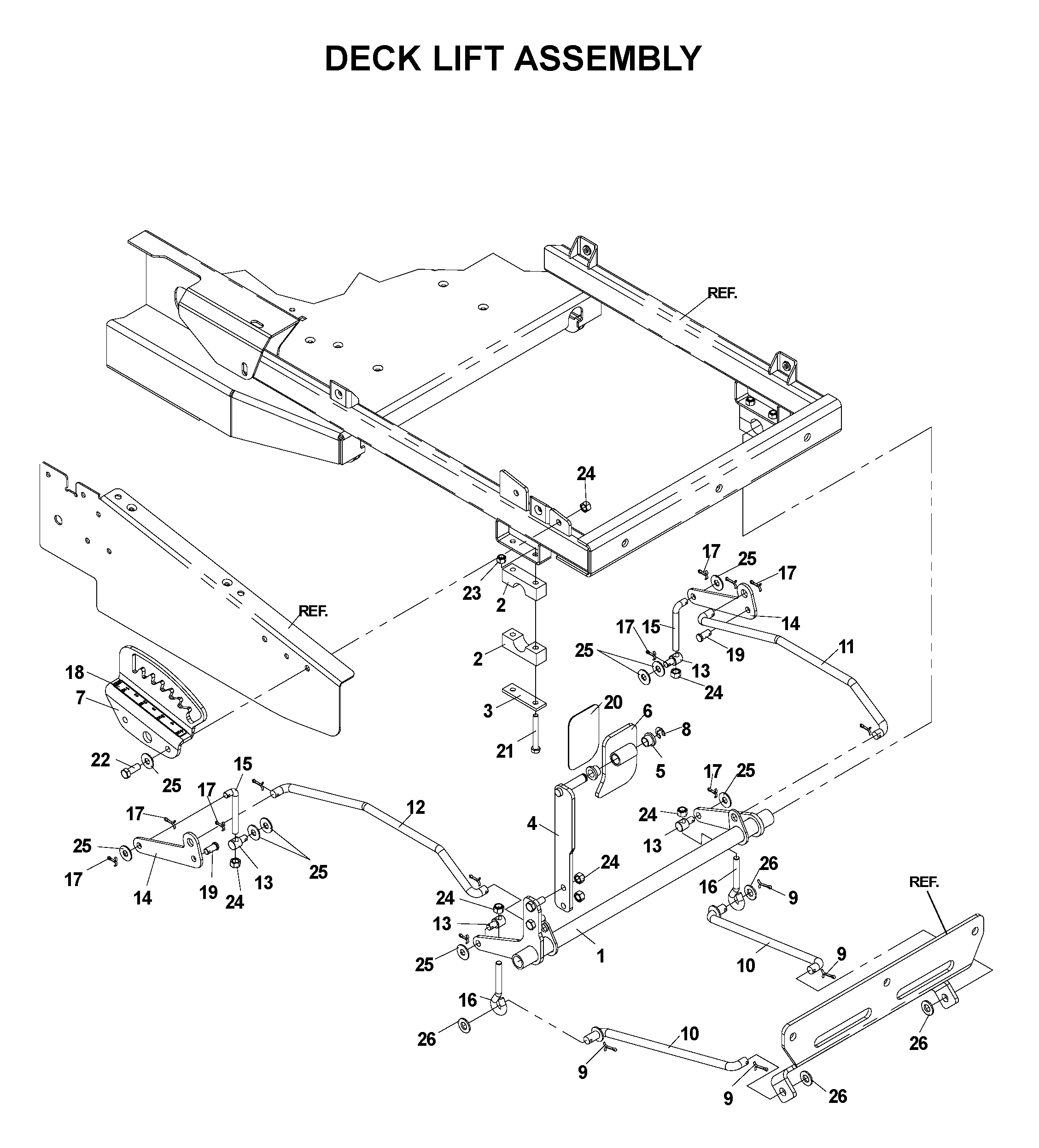 MOWER LIFT / DECK LIFT