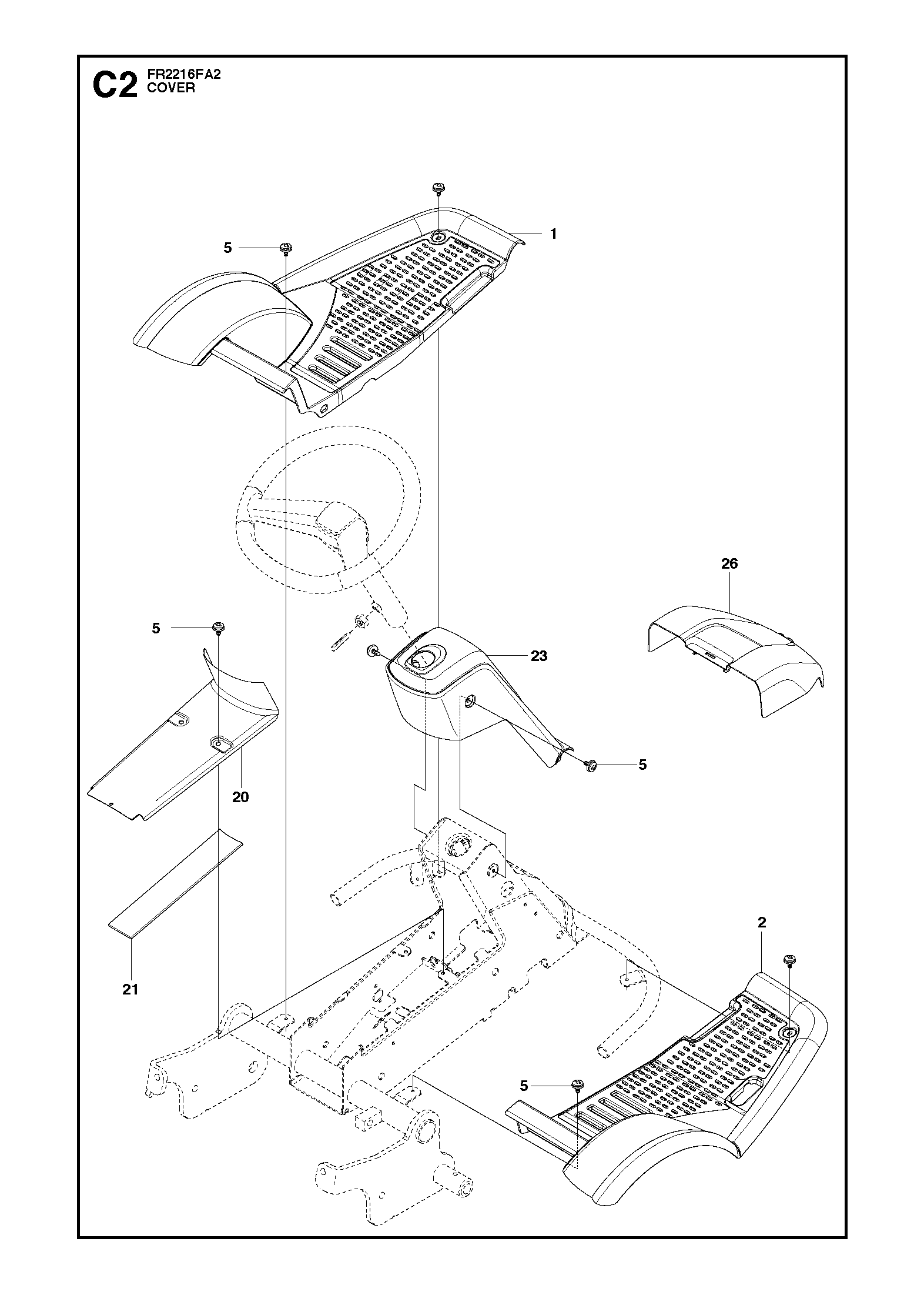 MOWER DECK / CUTTING DECK
