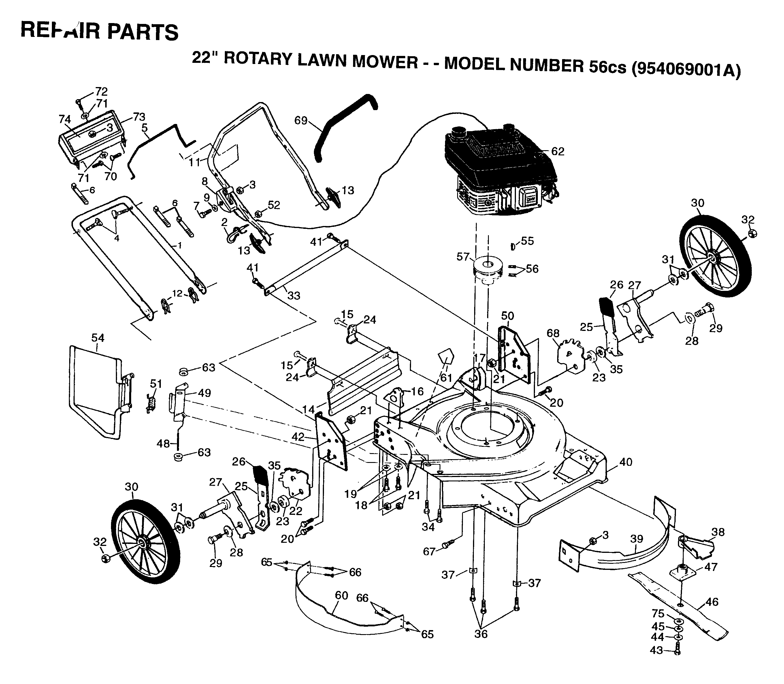 REPAIR PARTS