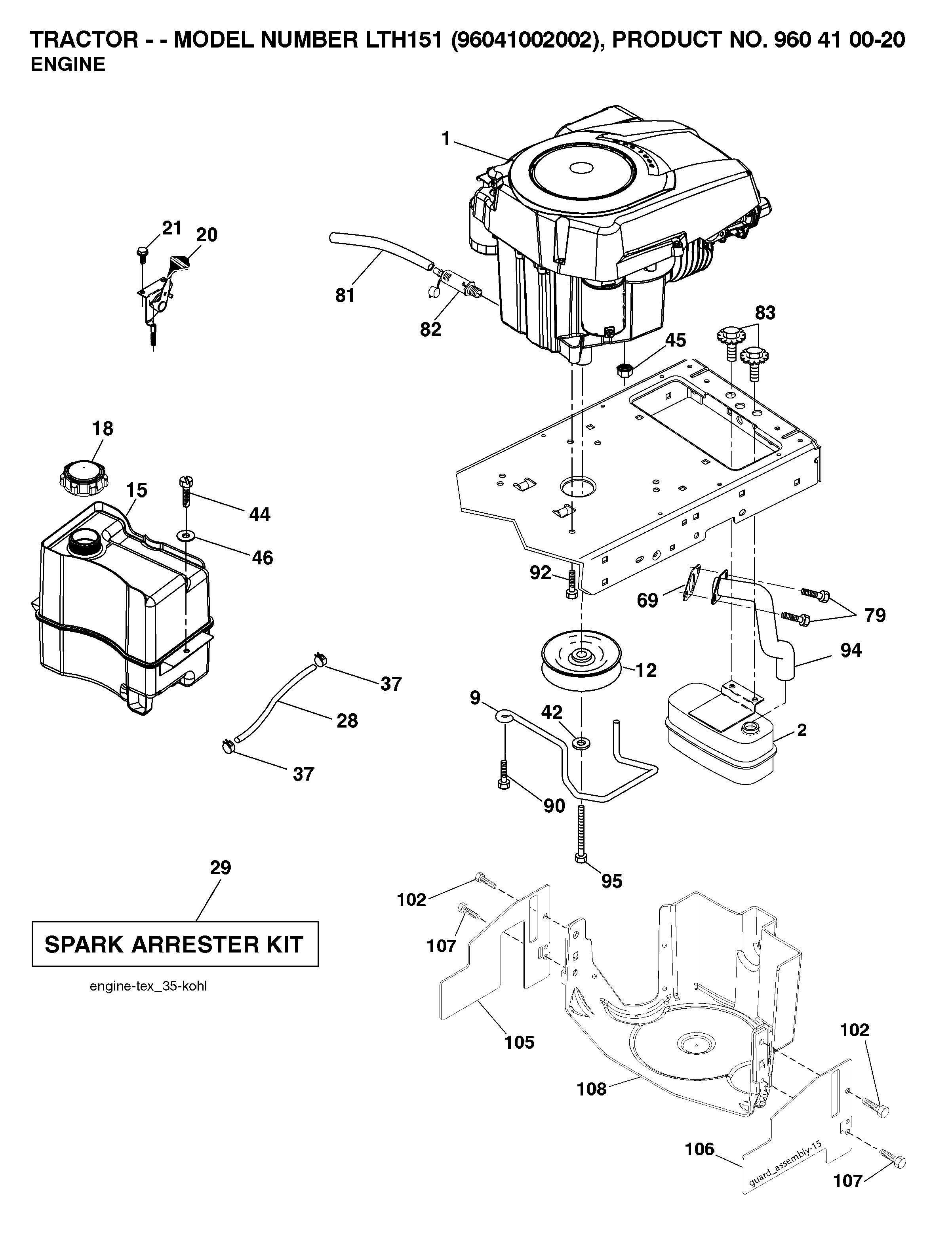 TINE ASSEMBLY