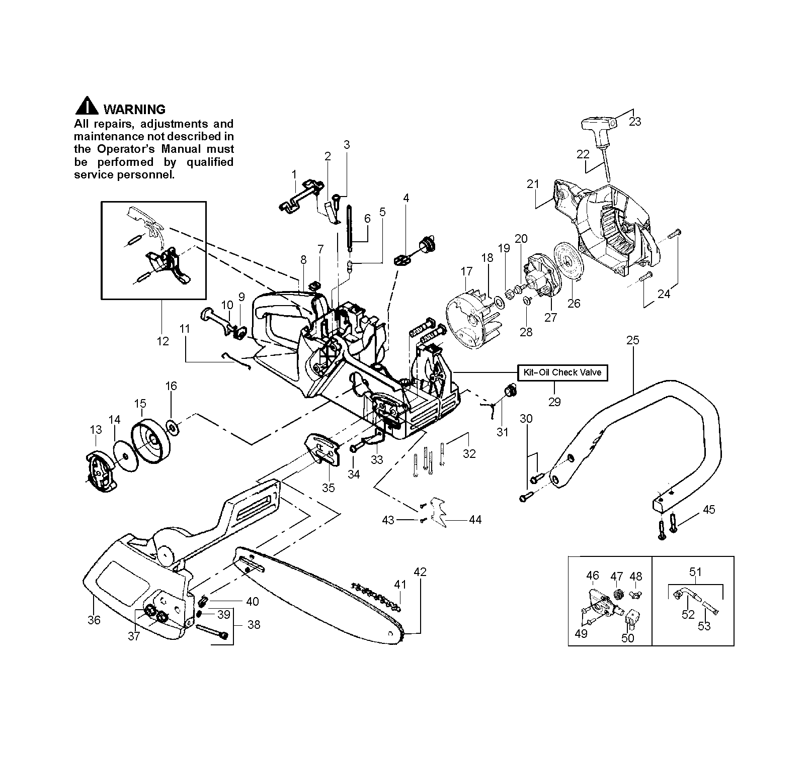 REPAIR PARTS
