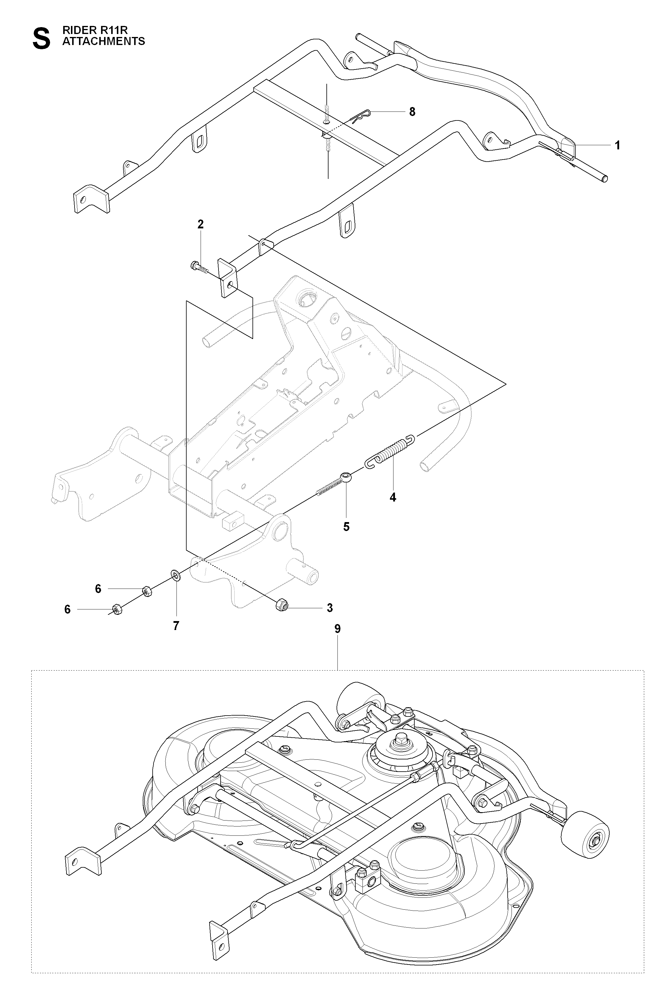 MOWER DECK / CUTTING DECK