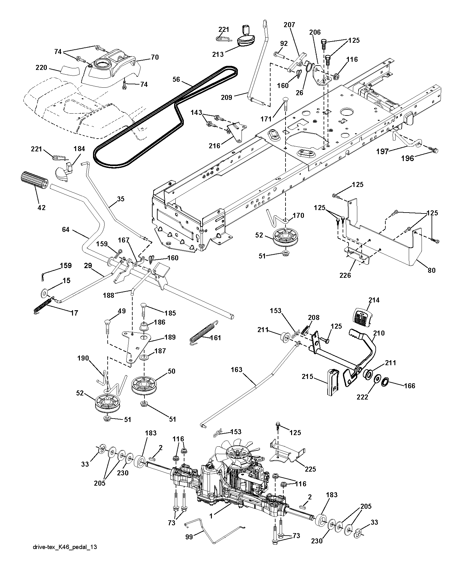 MOWER DECK / CUTTING DECK