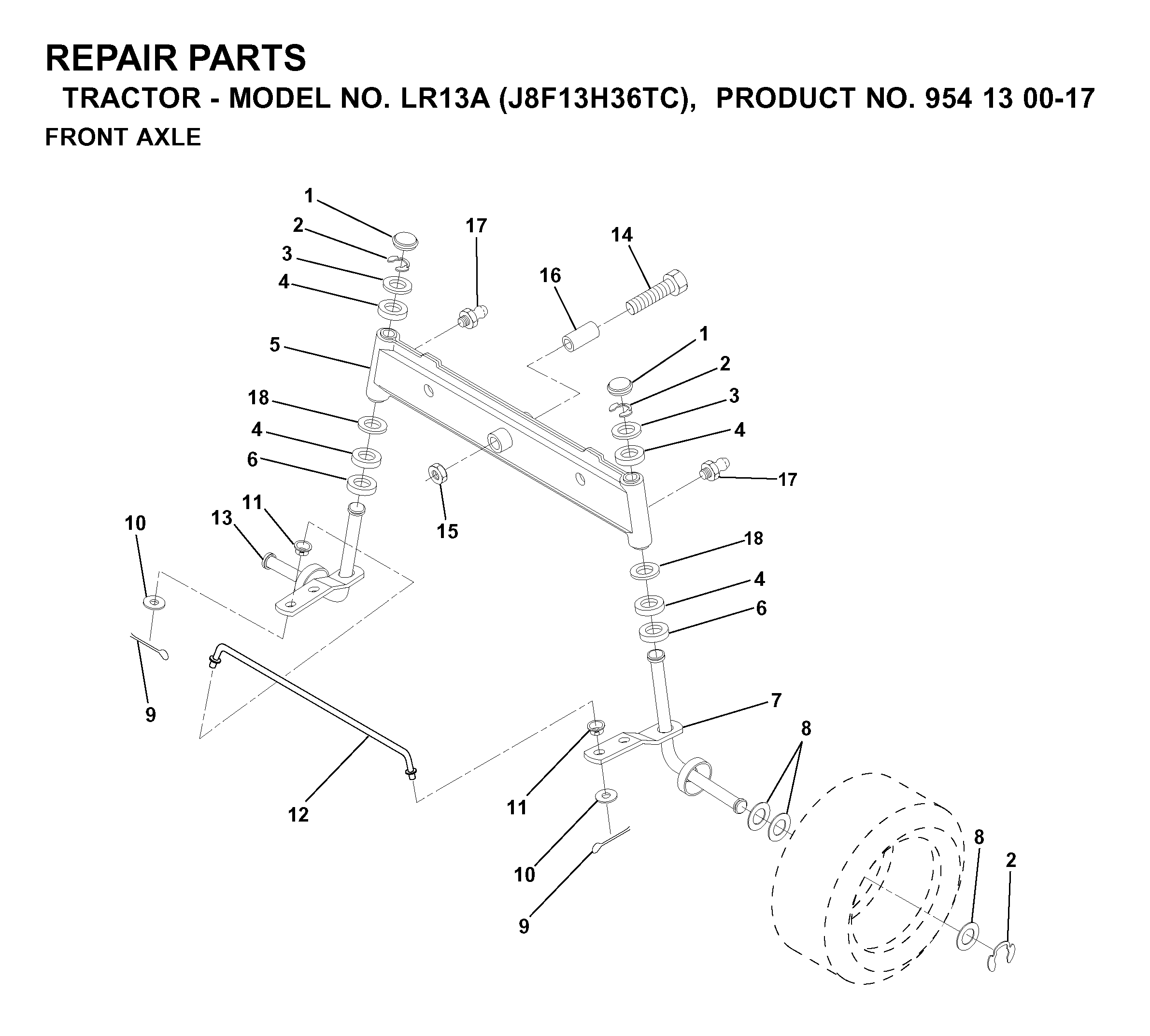 FRONT AXLE 