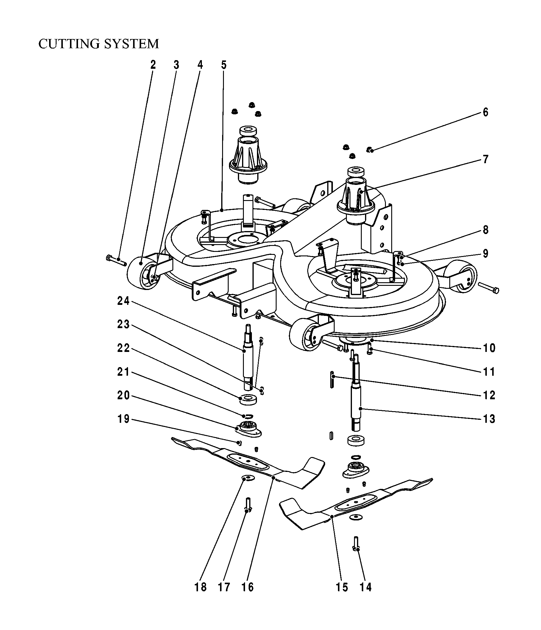 MOWER LIFT / DECK LIFT