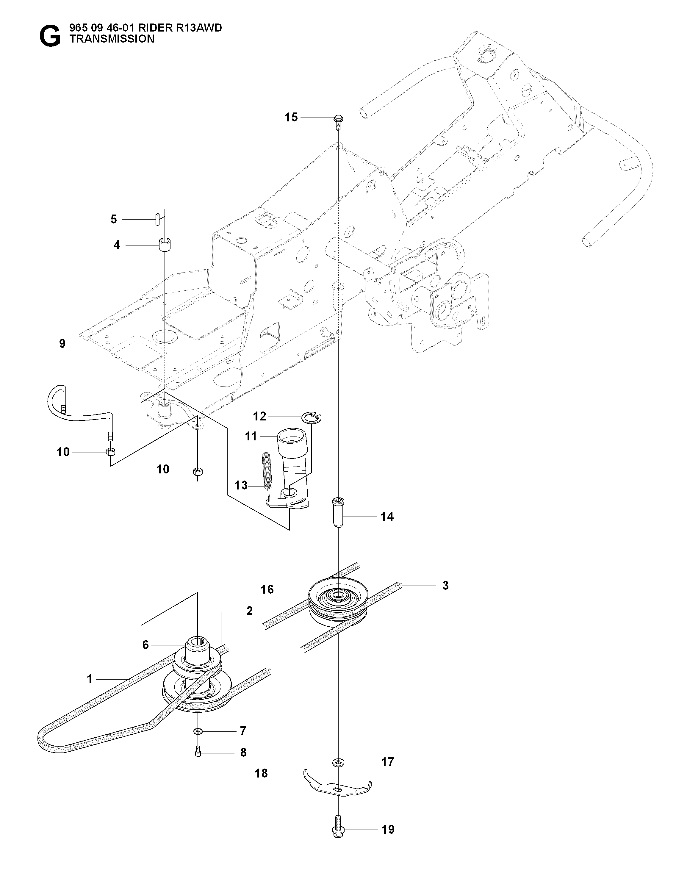 MOWER LIFT / DECK LIFT