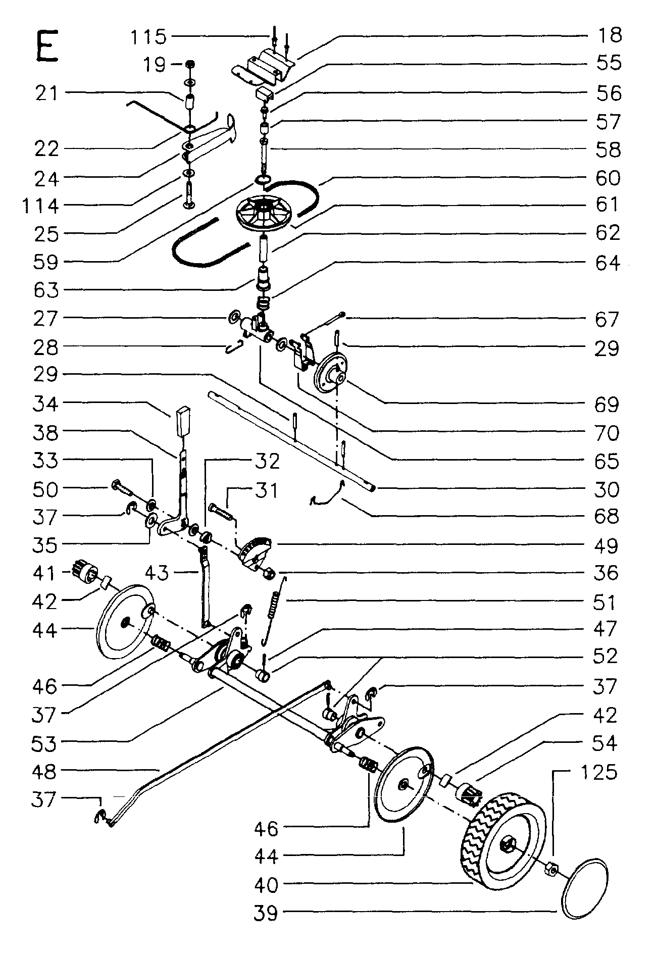 MOWER LIFT / DECK LIFT