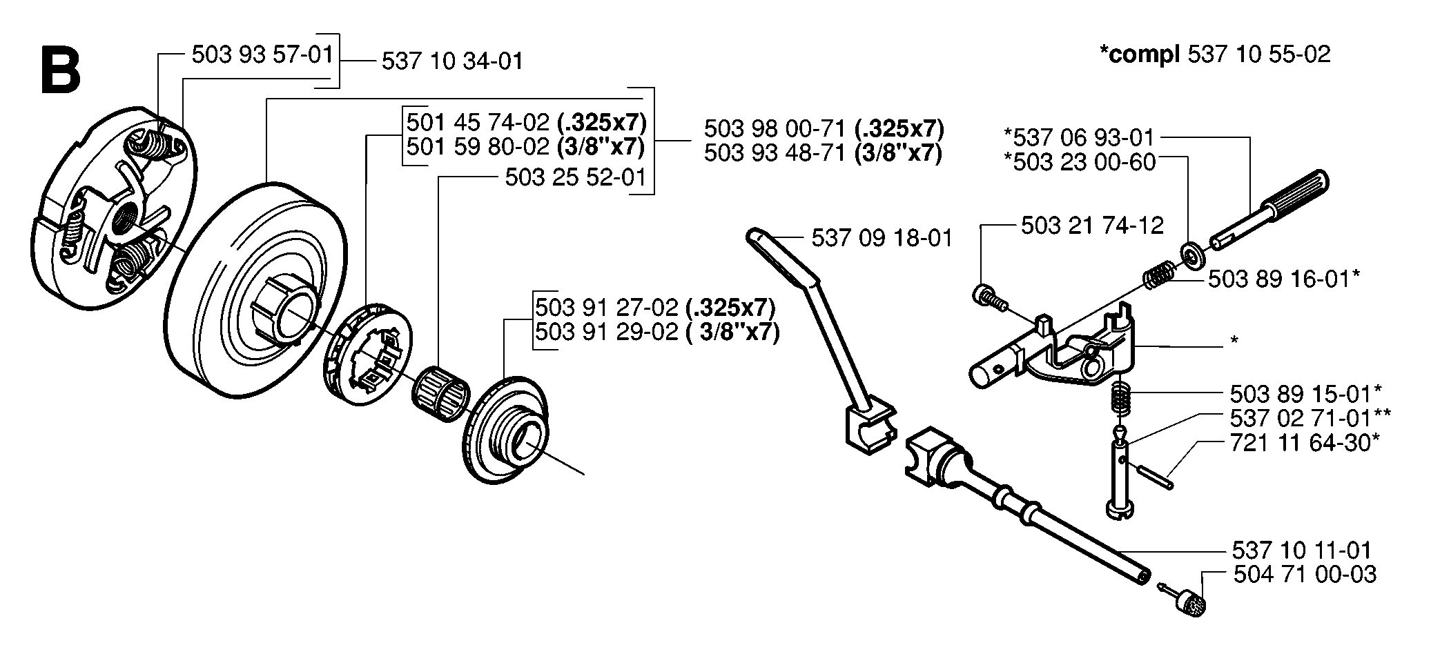 CLUTCH & OIL PUMP