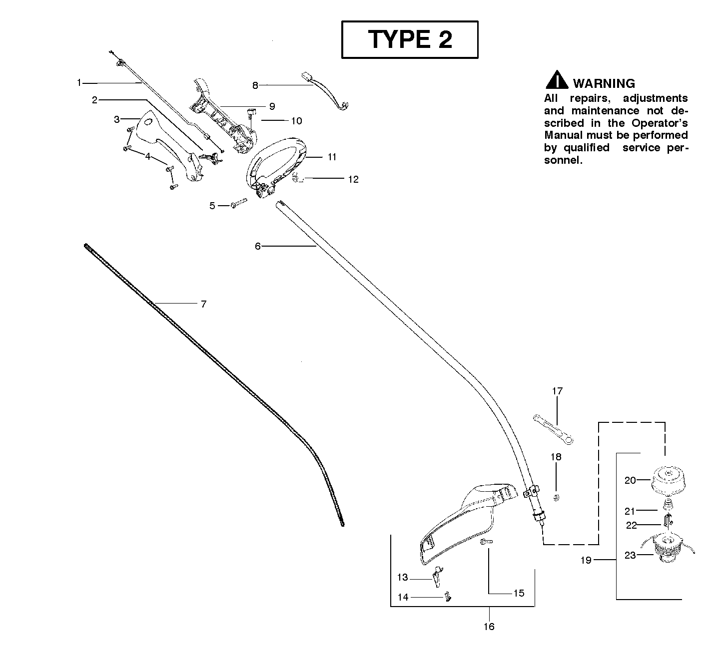 SHAFT & HANDLE