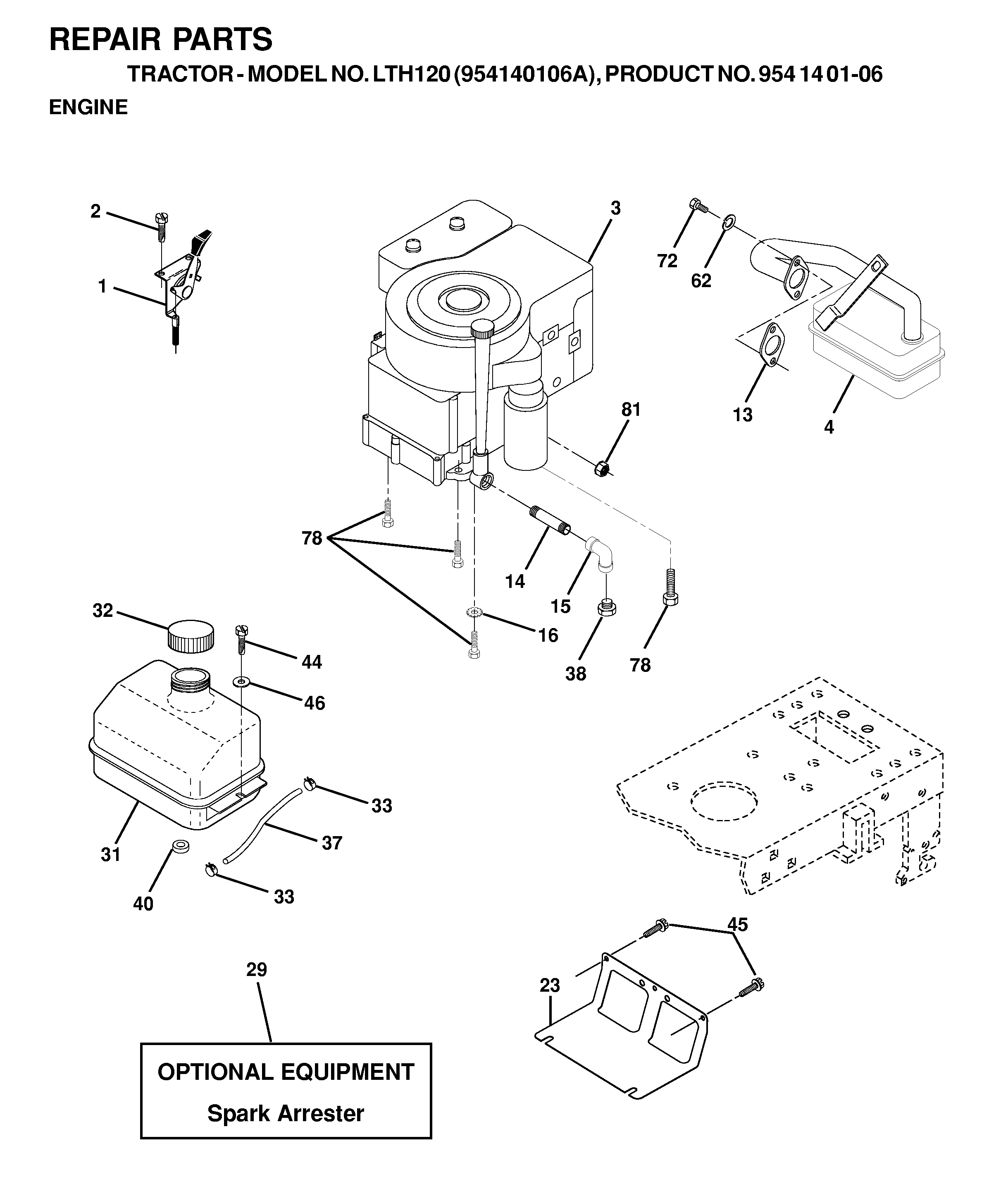 REPAIR PARTS