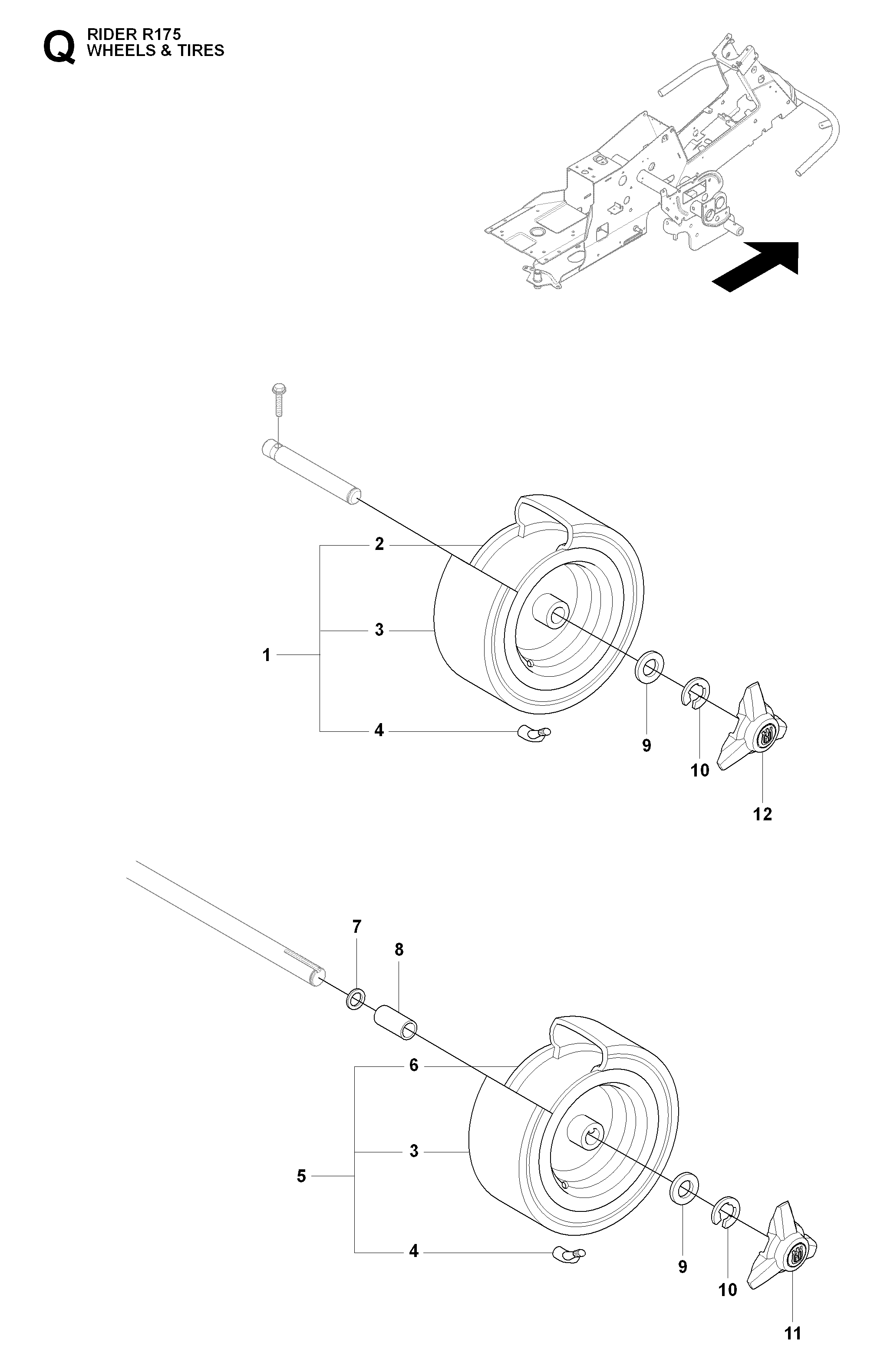 MOWER DECK / CUTTING DECK