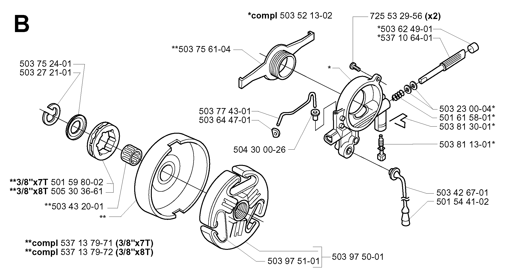 CLUTCH & OIL PUMP