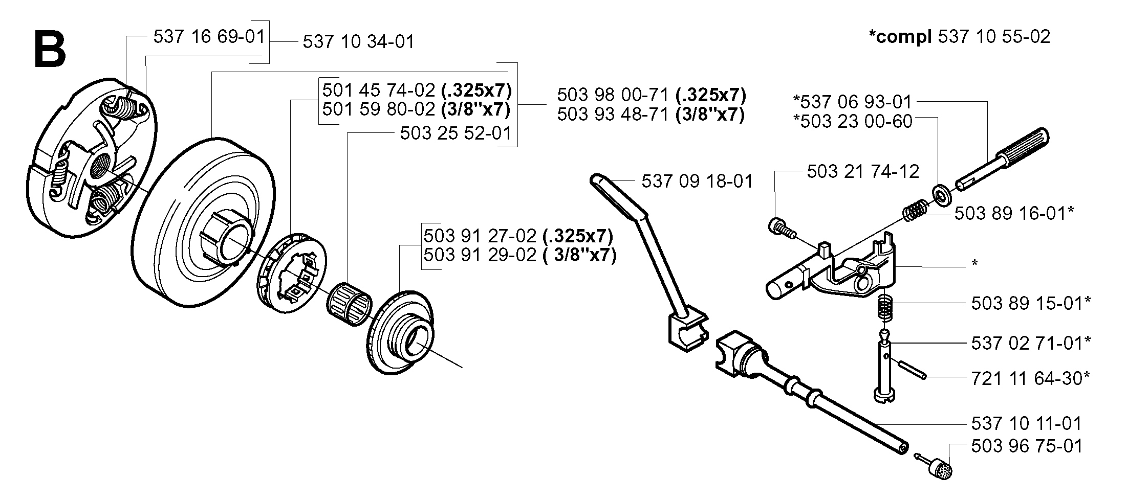 CLUTCH & OIL PUMP