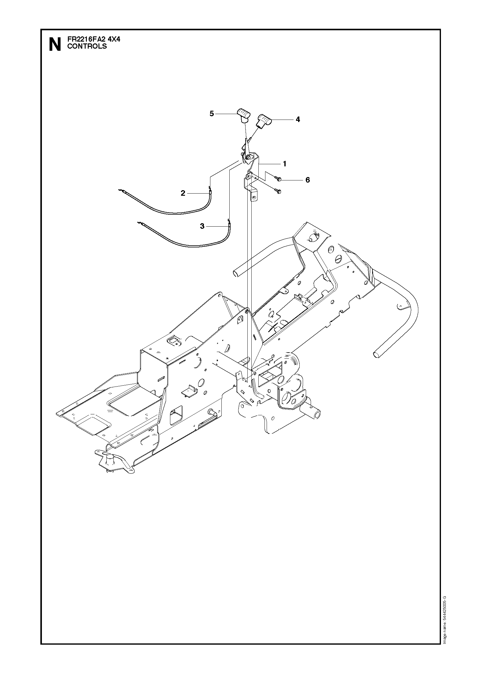 CONTROL PANEL & DISCHARGE CHUTE