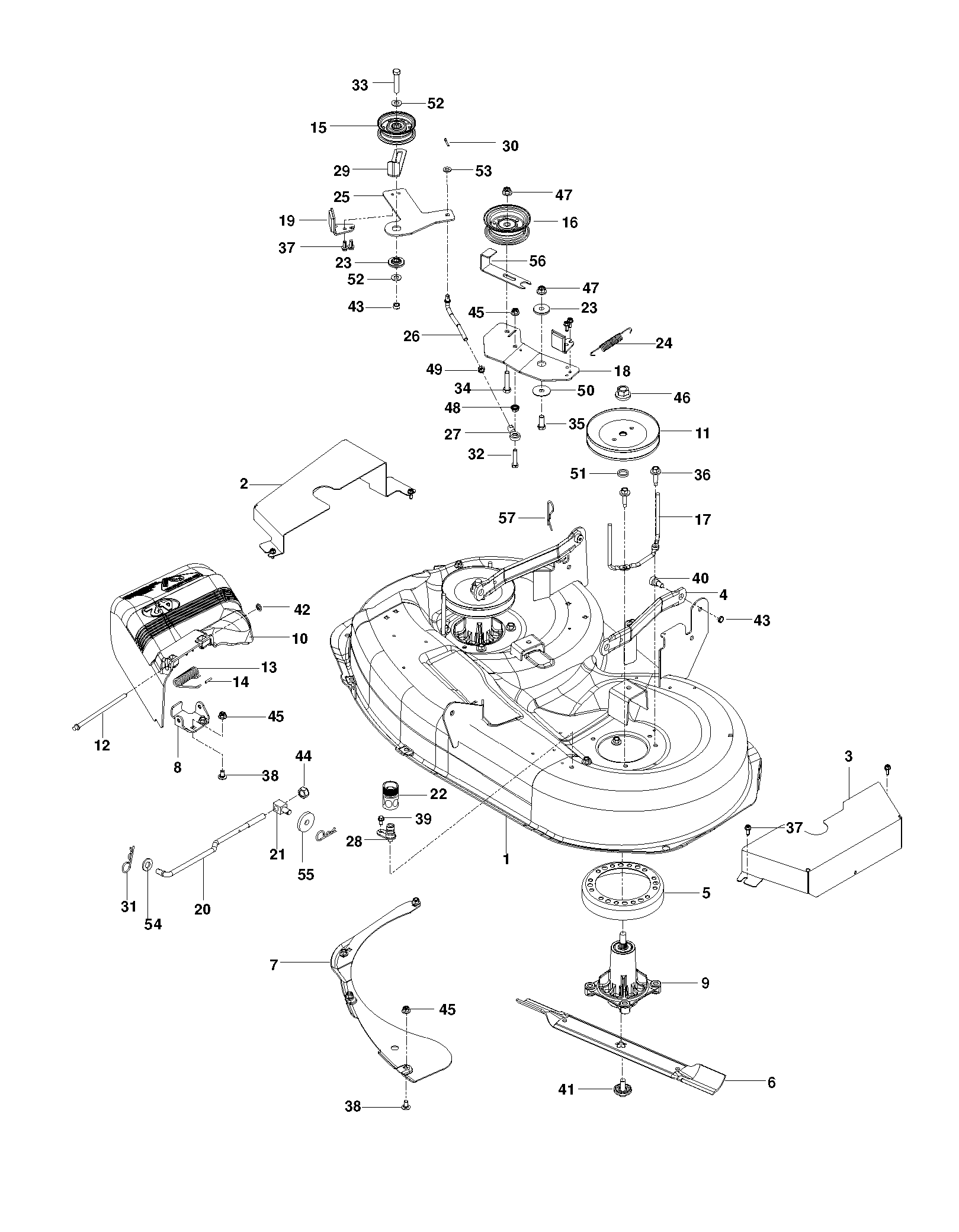 MOWER DECK / CUTTING DECK